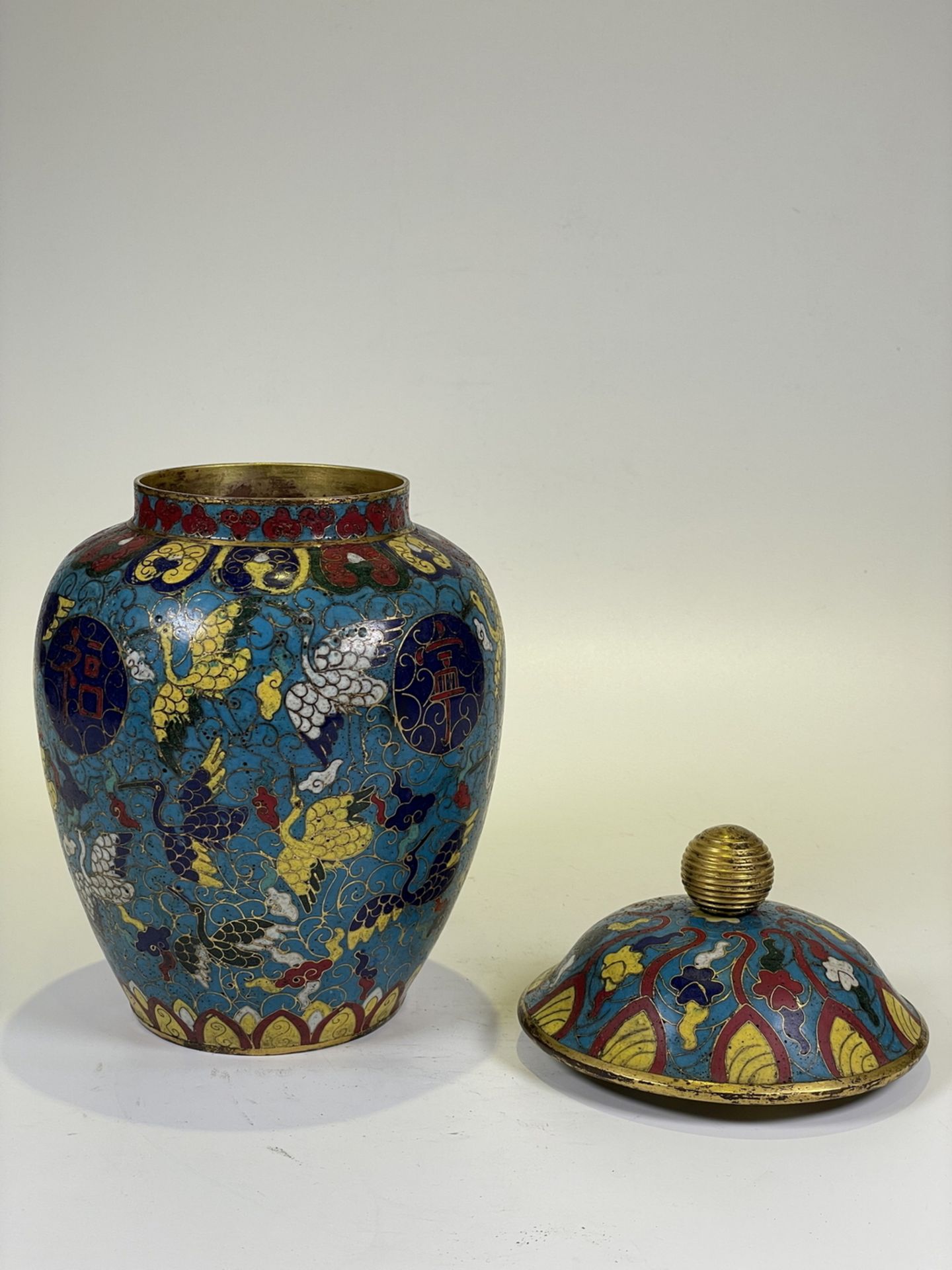 FINE CHINESE CLOISONNE, 17TH/21TH Century Pr.  Collection of NARA private gallary. - Bild 5 aus 10