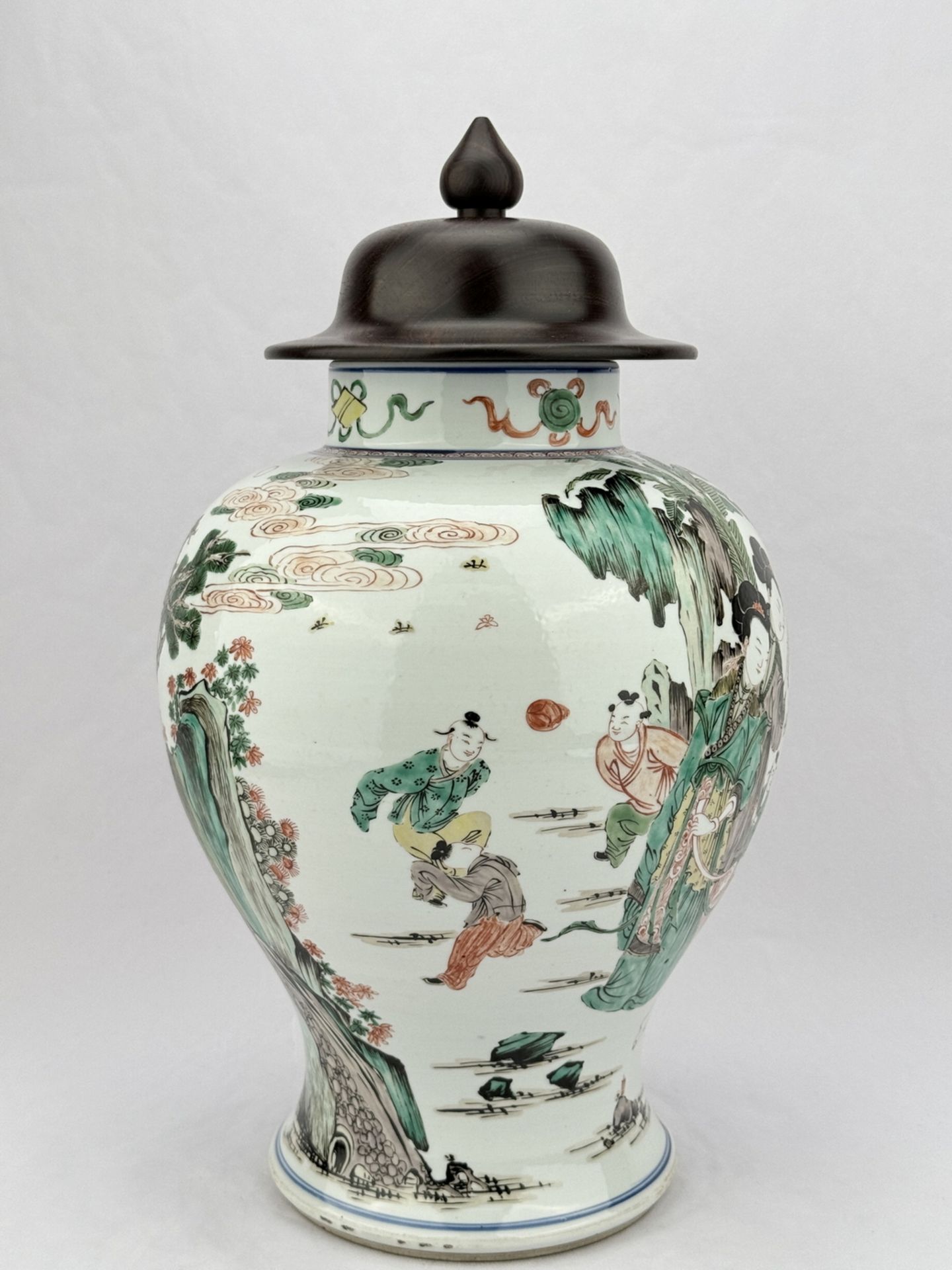 A Chinese Blue&White vase, 17TH/18TH Century Pr. - Bild 4 aus 12