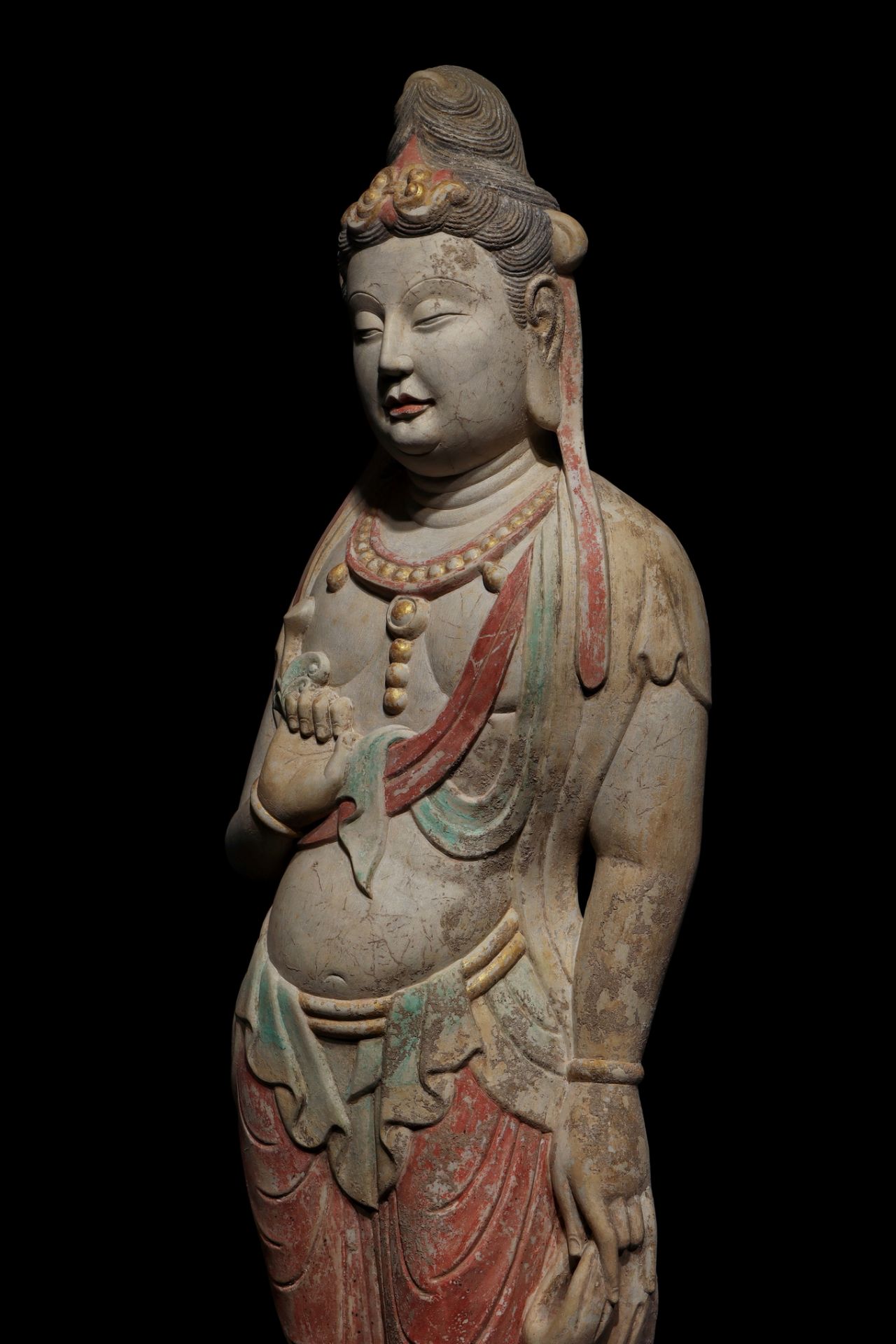 A Chinese stone sculpture, 14TH Century earlier Pr. Collection of NARA private gallary. - Bild 6 aus 9