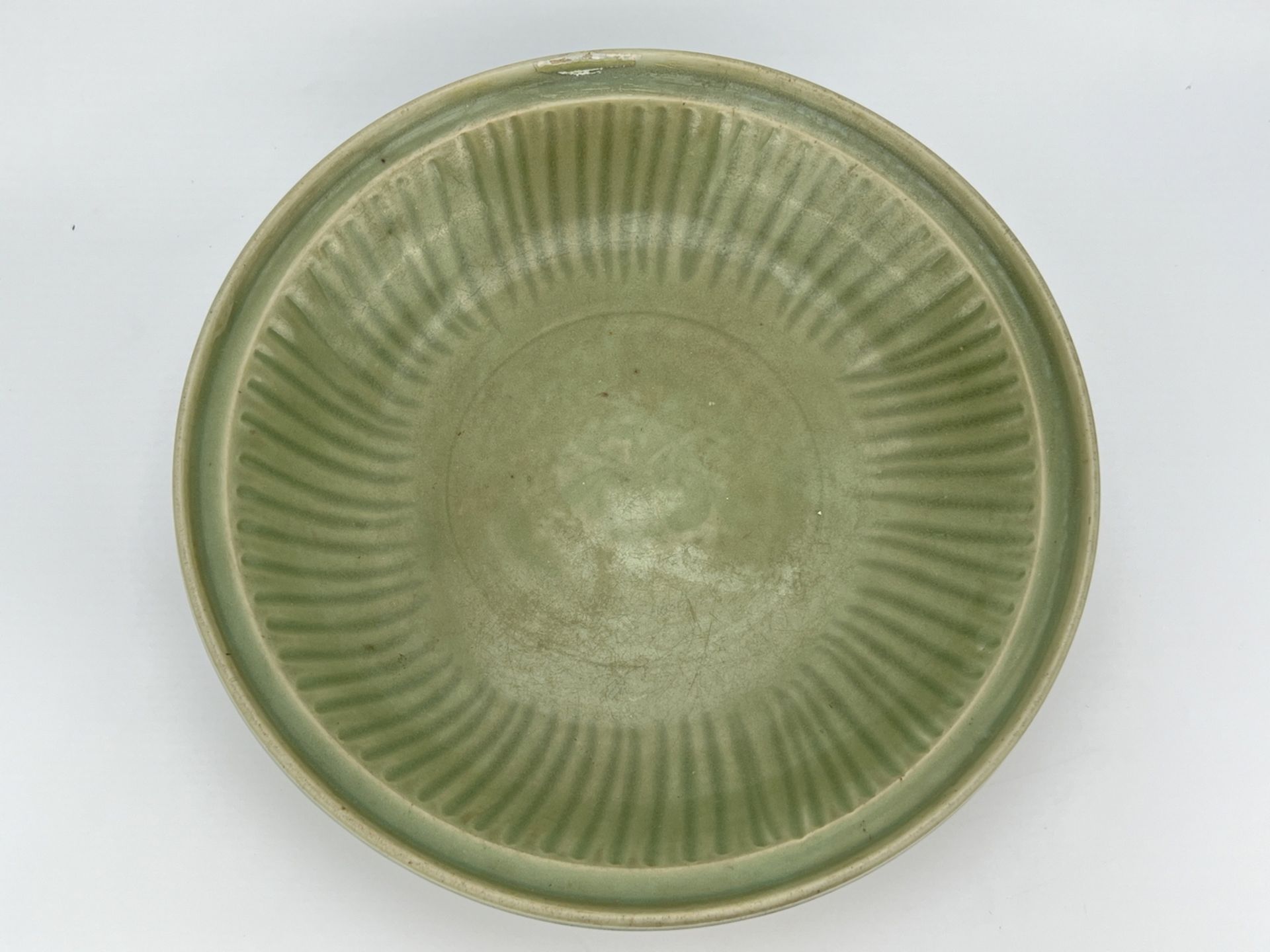 A Chinese celadon dish, 16TH/17TH Century Pr.  - Image 6 of 15