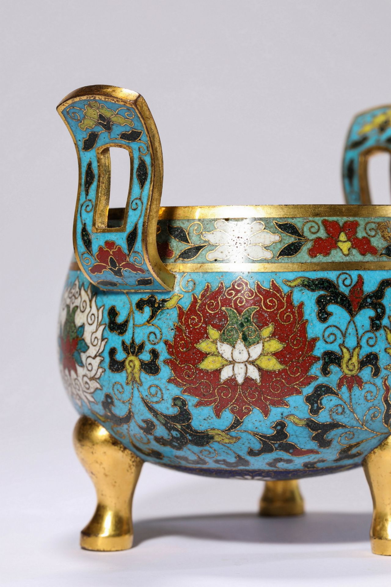 FINE CHINESE CLOISONNE, 17TH/18TH Century Pr.  Collection of NARA private gallary.  - Image 3 of 7