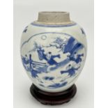 A Chinese Blue&White jar, 17TH/18TH Century Pr. 