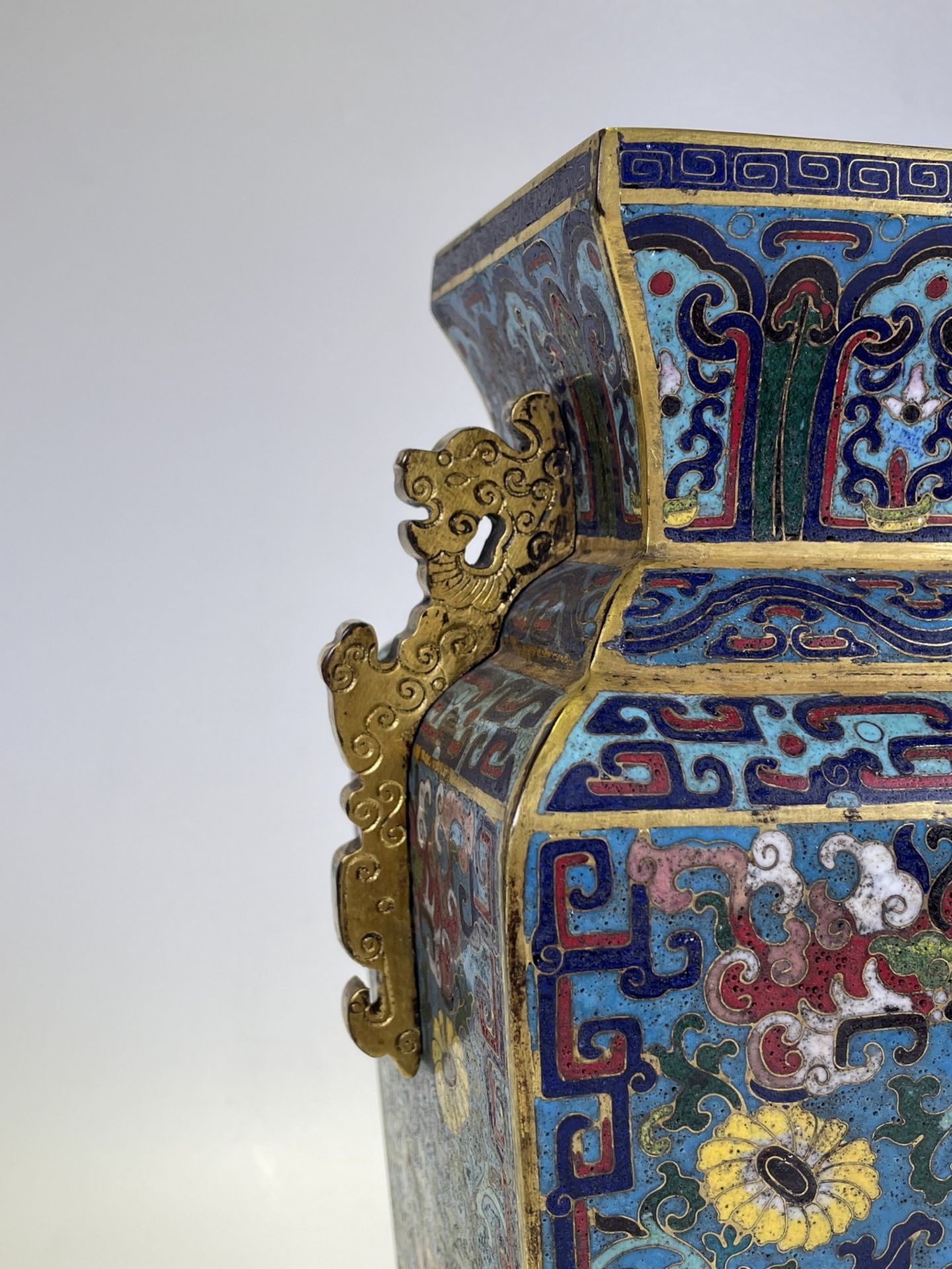 FINE CHINESE CLOISONNE, 17TH/18TH Century Pr.  Collection of NARA private gallary.  - Bild 6 aus 10