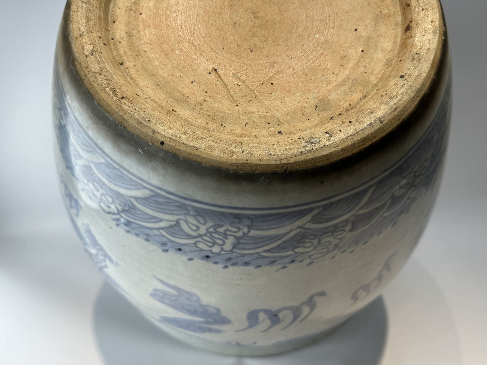 A Chinese Blue&White jar, 20TH Century. - Bild 7 aus 14