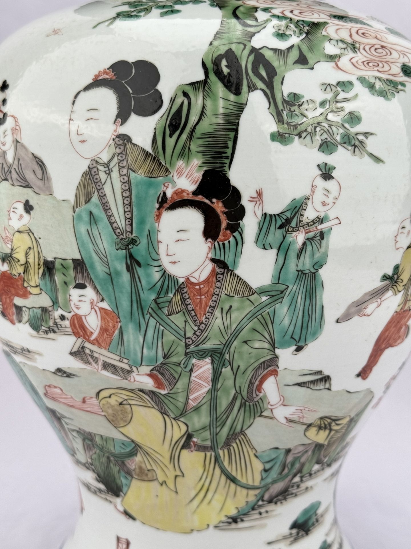 A Chinese Blue&White vase, 17TH/18TH Century Pr. - Bild 6 aus 12