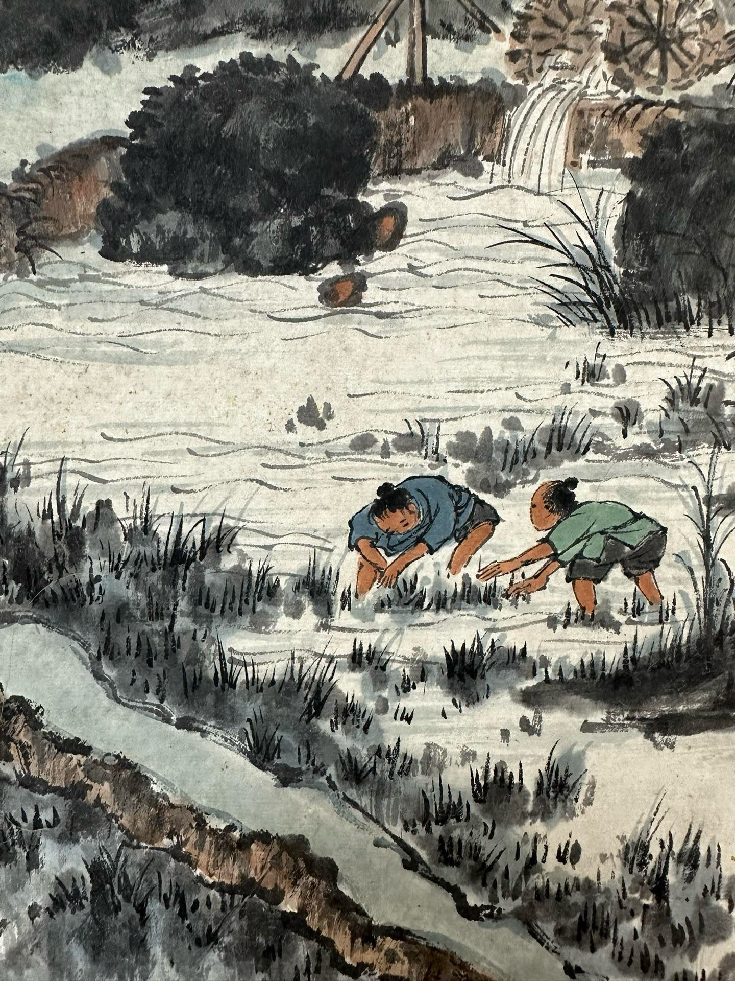 A Chinese hand painting, 19TH/20TH Century Pr. - Image 5 of 9