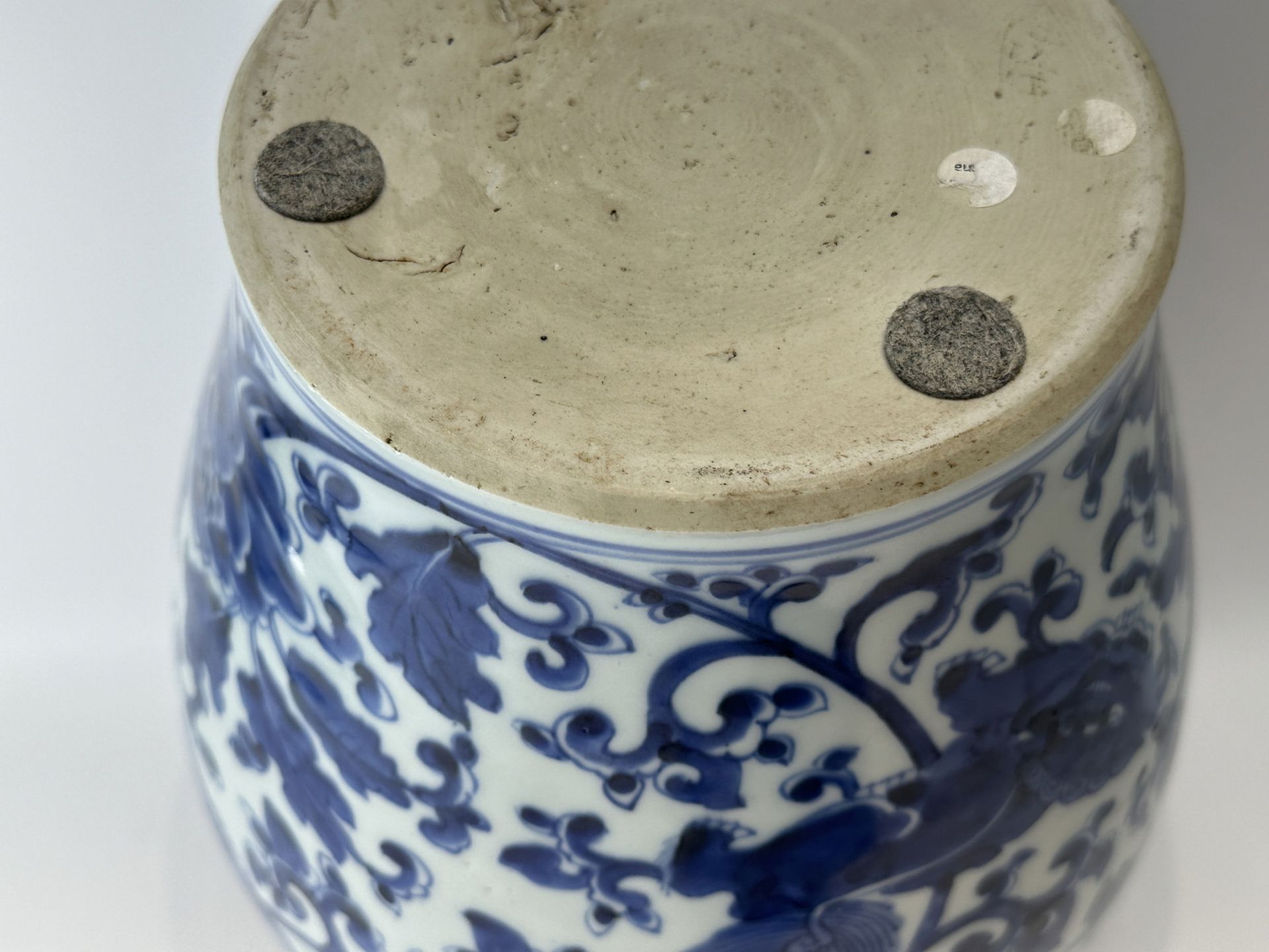 A Chinese Blue&White vase, 17TH/18TH Century Pr.  - Bild 12 aus 15