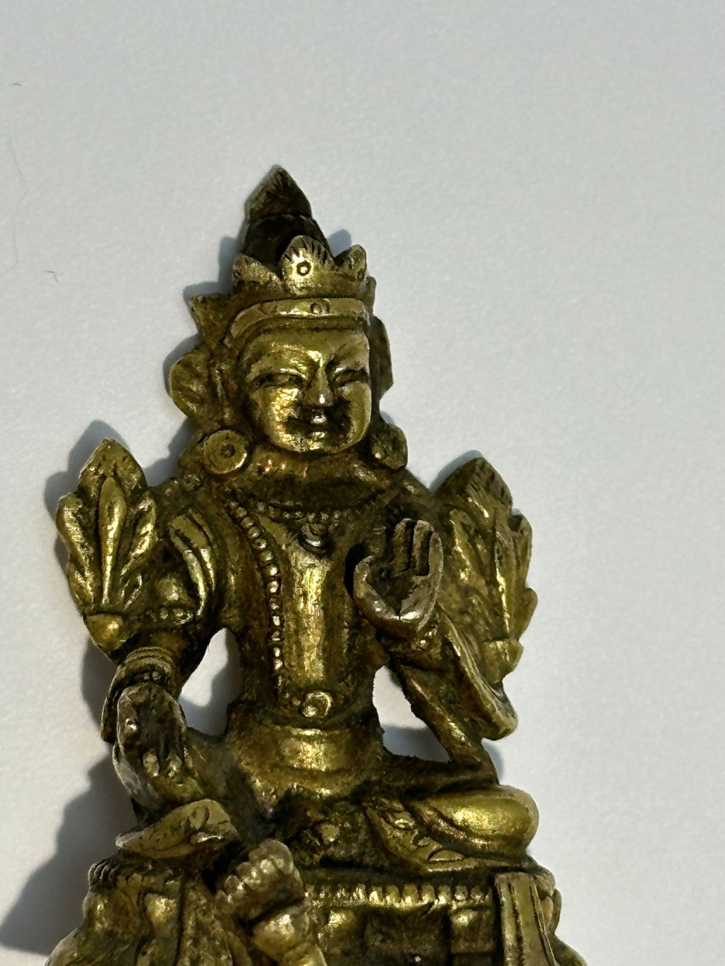 A Chinese bronze figure, 16TH/17TH Century Pr.Collection of NARA private gallary.  - Image 9 of 11