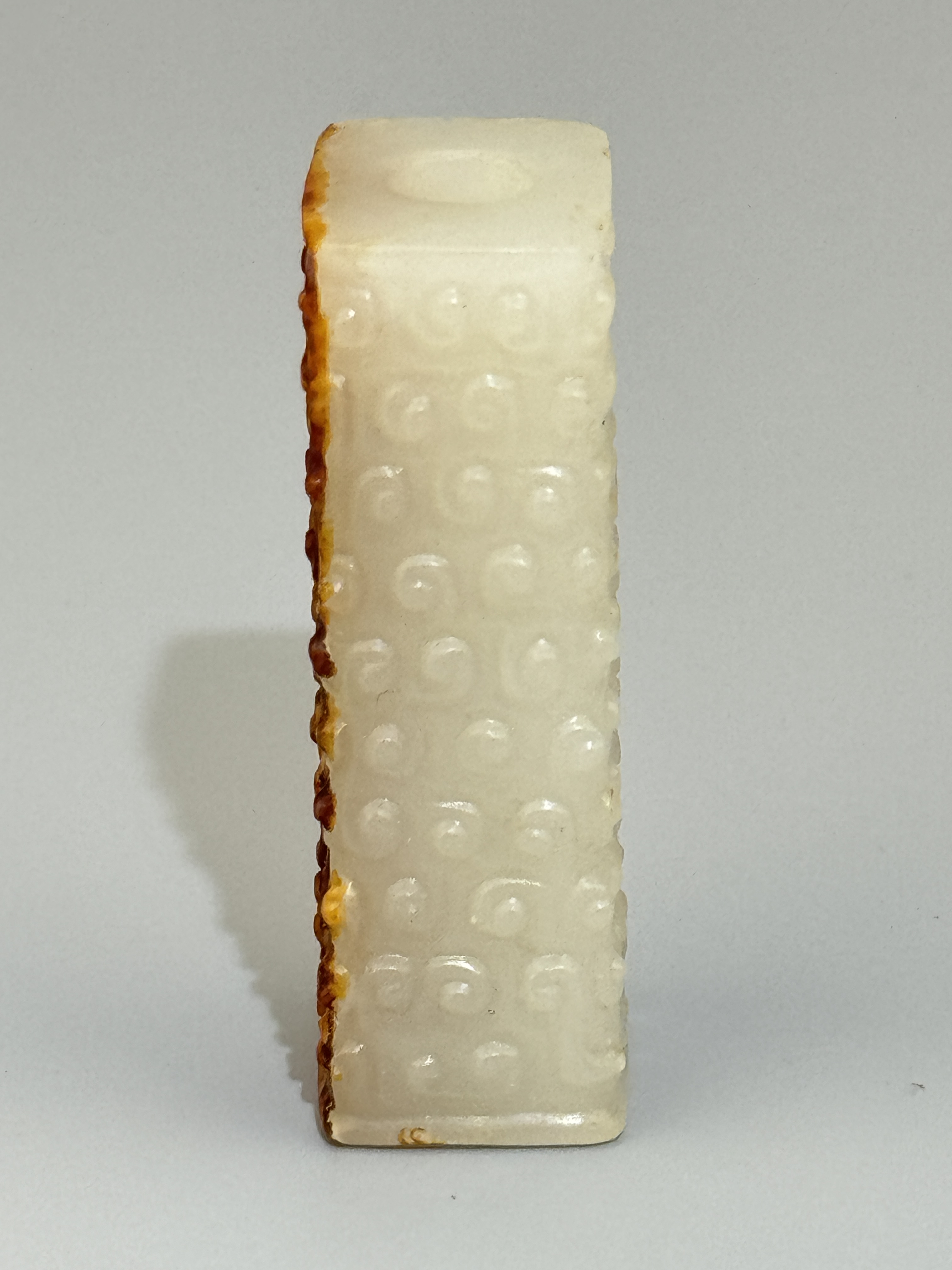 A Chinese jade ornament, 13TH/16TH Century Pr.Collection of NARA private gallary.  - Image 3 of 8