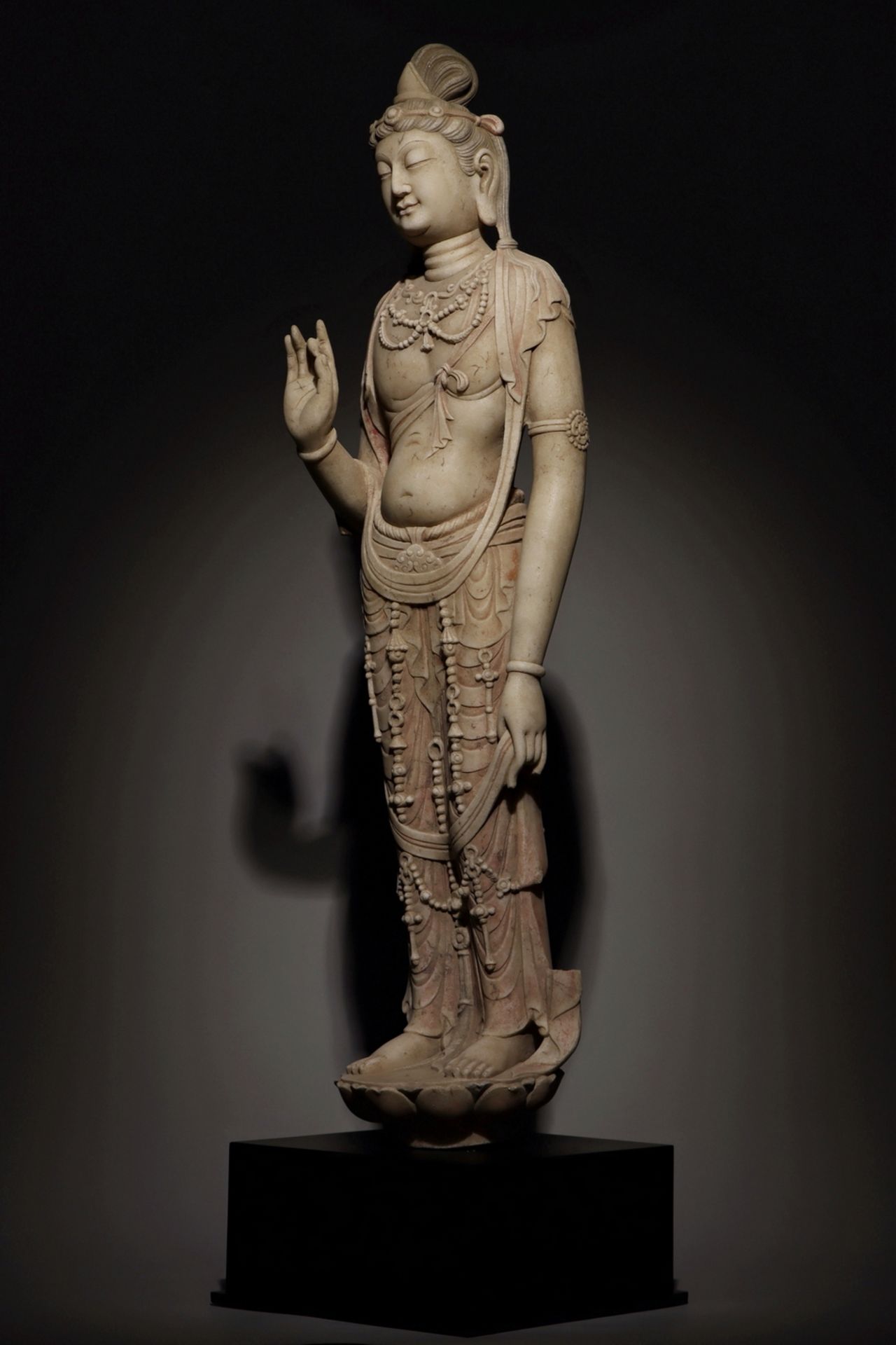 A Chinese stone sculpture, 14TH Century earlier Pr. Collection of NARA private gallary. - Bild 3 aus 9