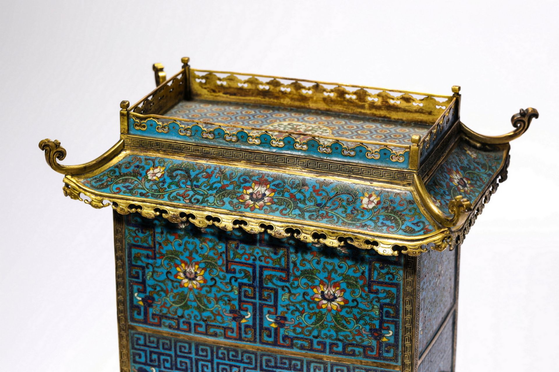 FINE CHINESE CLOISONNE, 17TH/18TH Century Pr.  Collection of NARA private gallary.  - Bild 2 aus 7