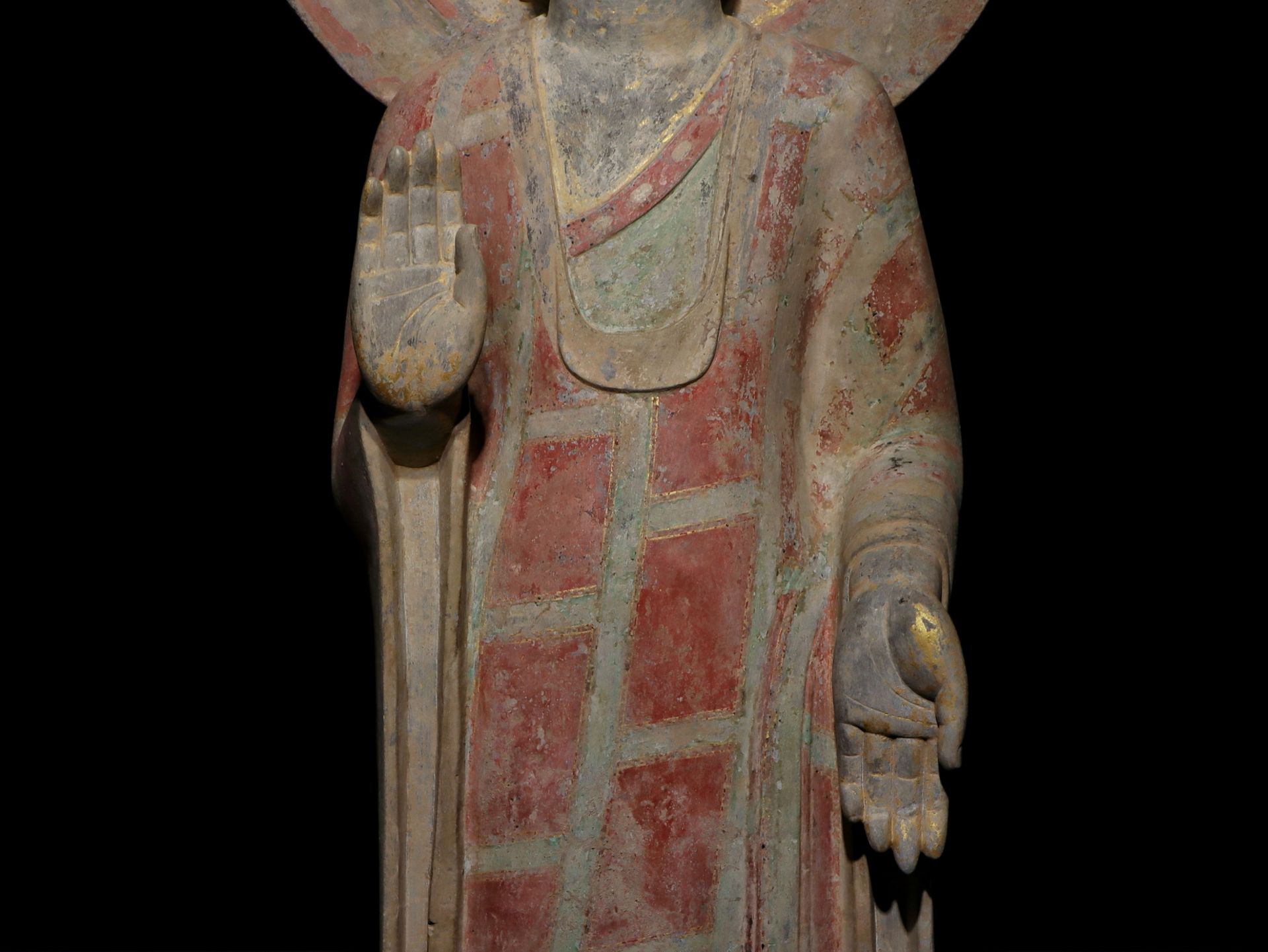 A Chinese stone sculpture, 14TH Century earlier Pr. Collection of NARA private gallary. - Bild 4 aus 9