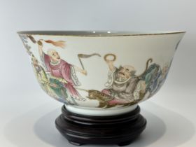 A Chinese Famille Rose bowl, 19TH/20TH Century Pr.