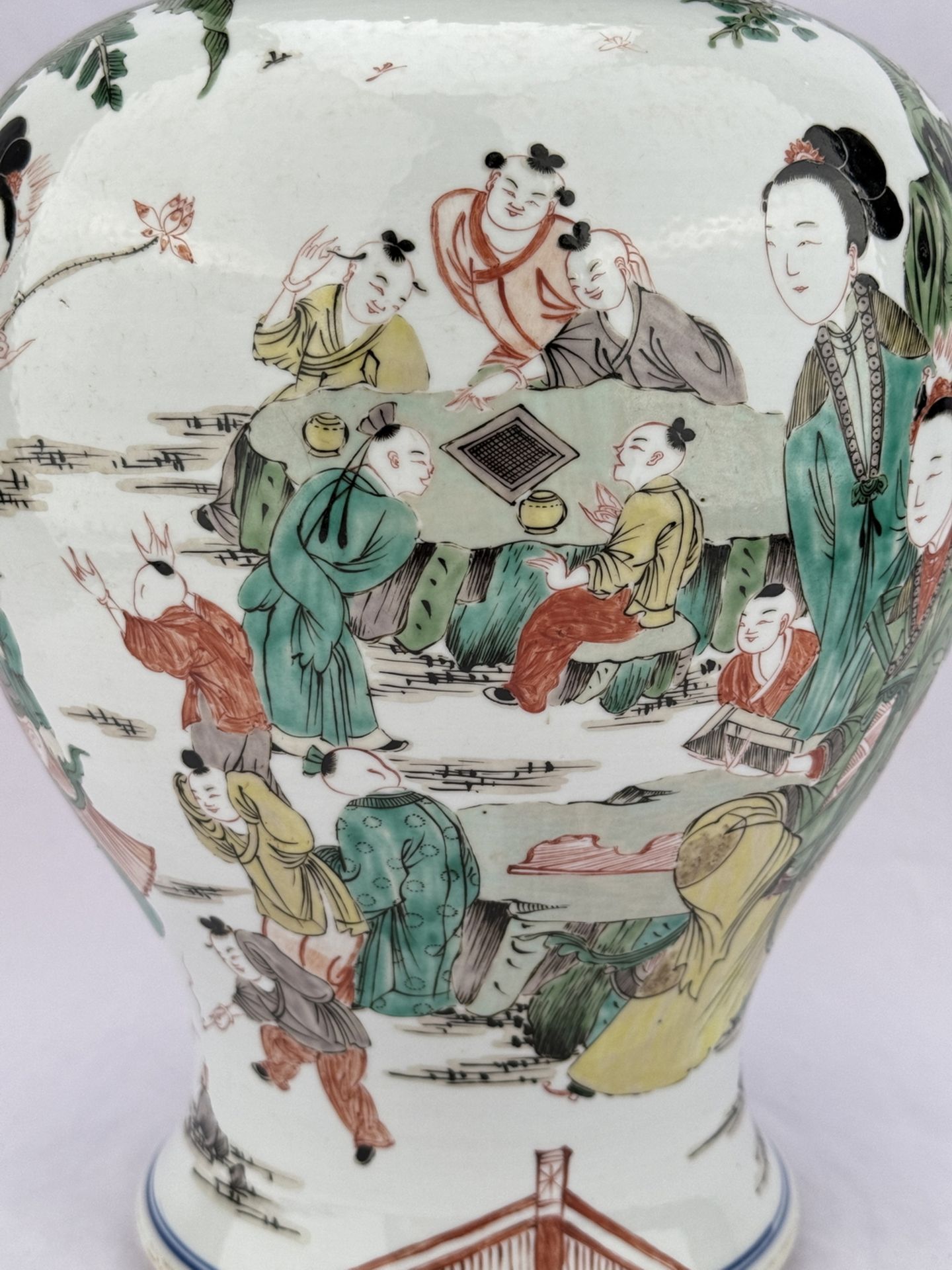 A Chinese Blue&White vase, 17TH/18TH Century Pr. - Bild 5 aus 12