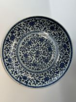 A Chinese Blue&White dish, 17TH/18TH Century Pr.