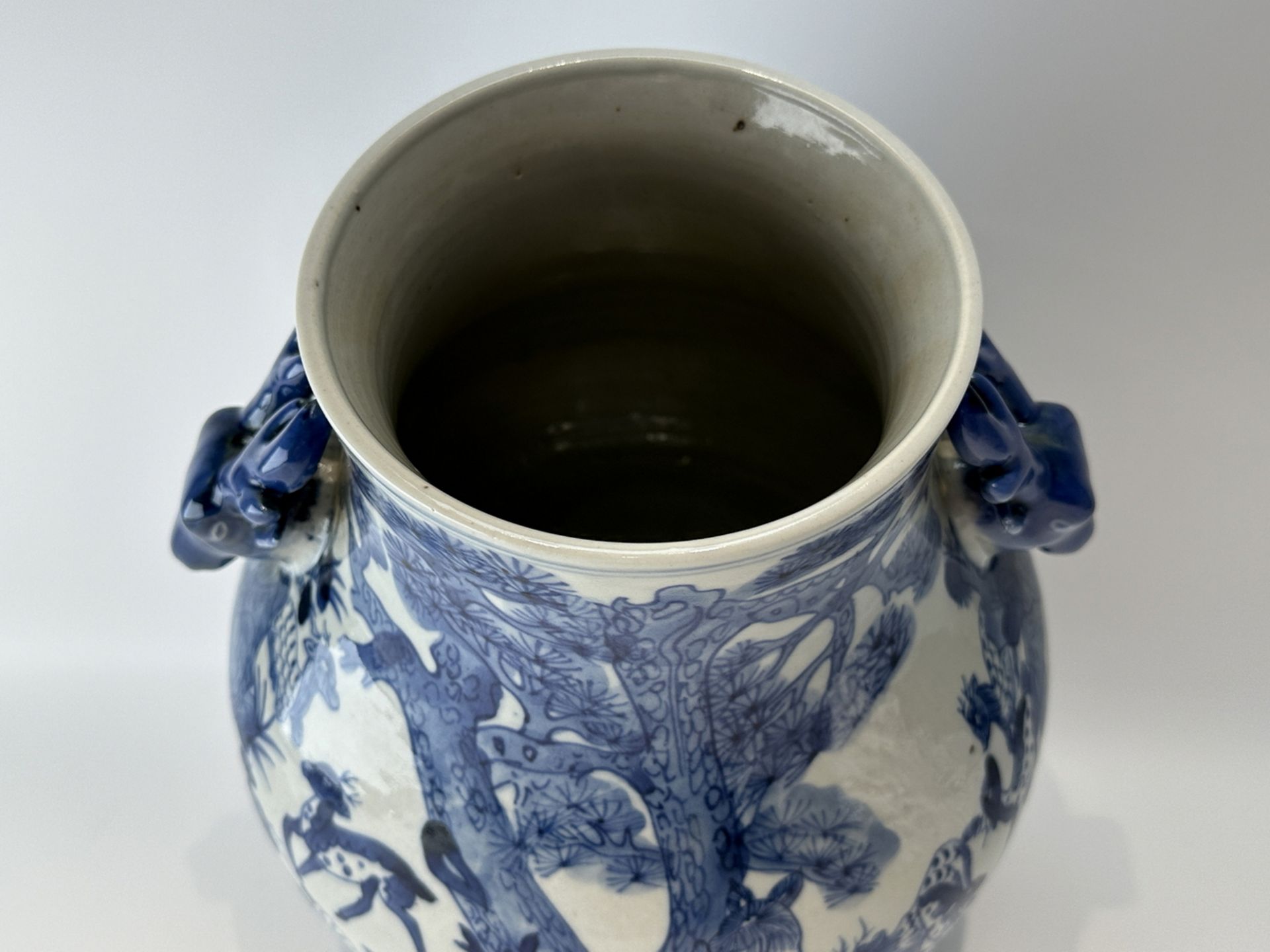 A Chinese Blue&White vase, 19TH/20TH Century Pr.  - Image 7 of 12