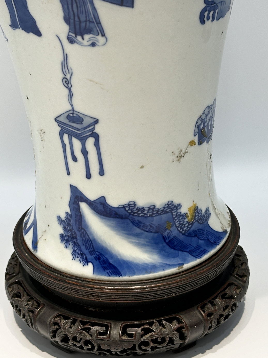 A Chinese Blue&White vase, 17TH/18TH Century Pr.  - Image 8 of 20