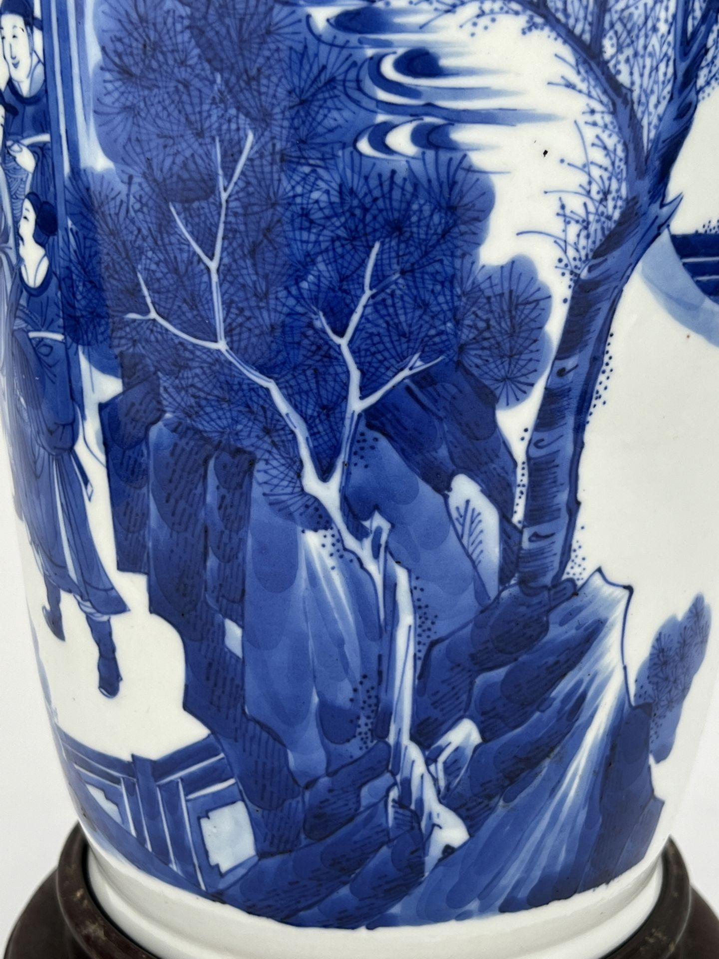 A Chinese Blue&White vase, 17TH/18TH Century Pr.  - Bild 4 aus 14