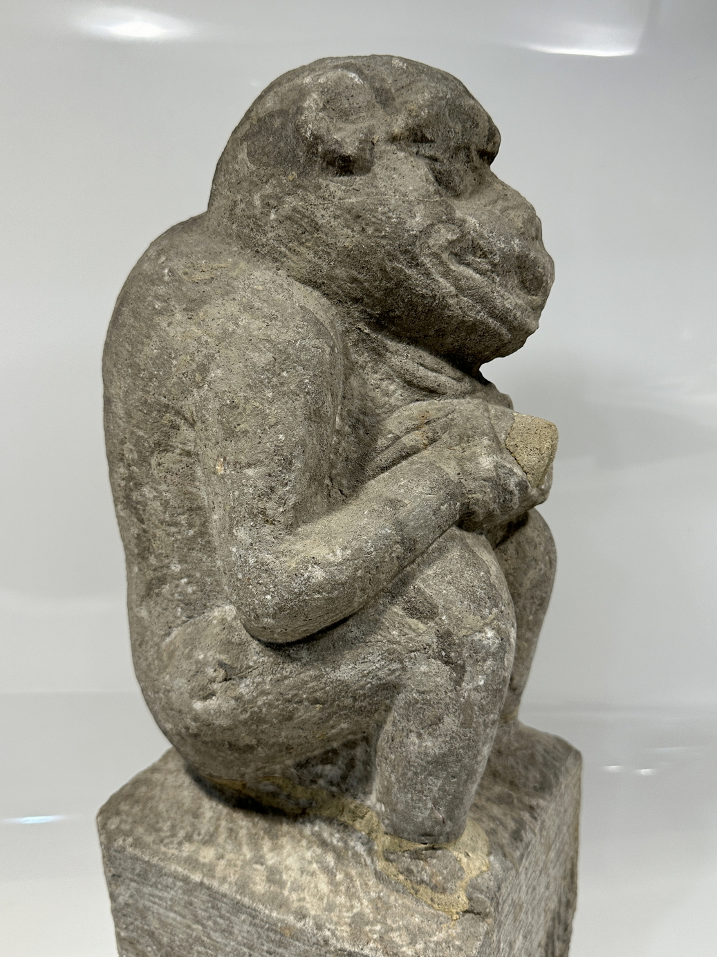 A stone sculpture, 14TH Century Pr. - Image 7 of 14
