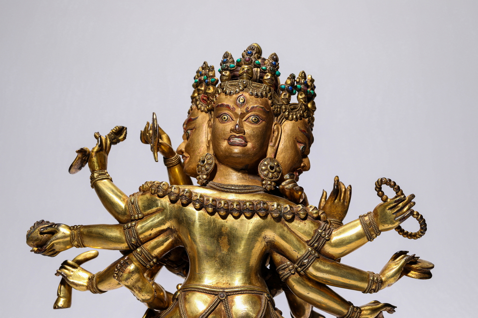 A Chinese bronze figure, 16TH/17TH Century Pr.Collection of NARA private gallary.  - Image 8 of 8