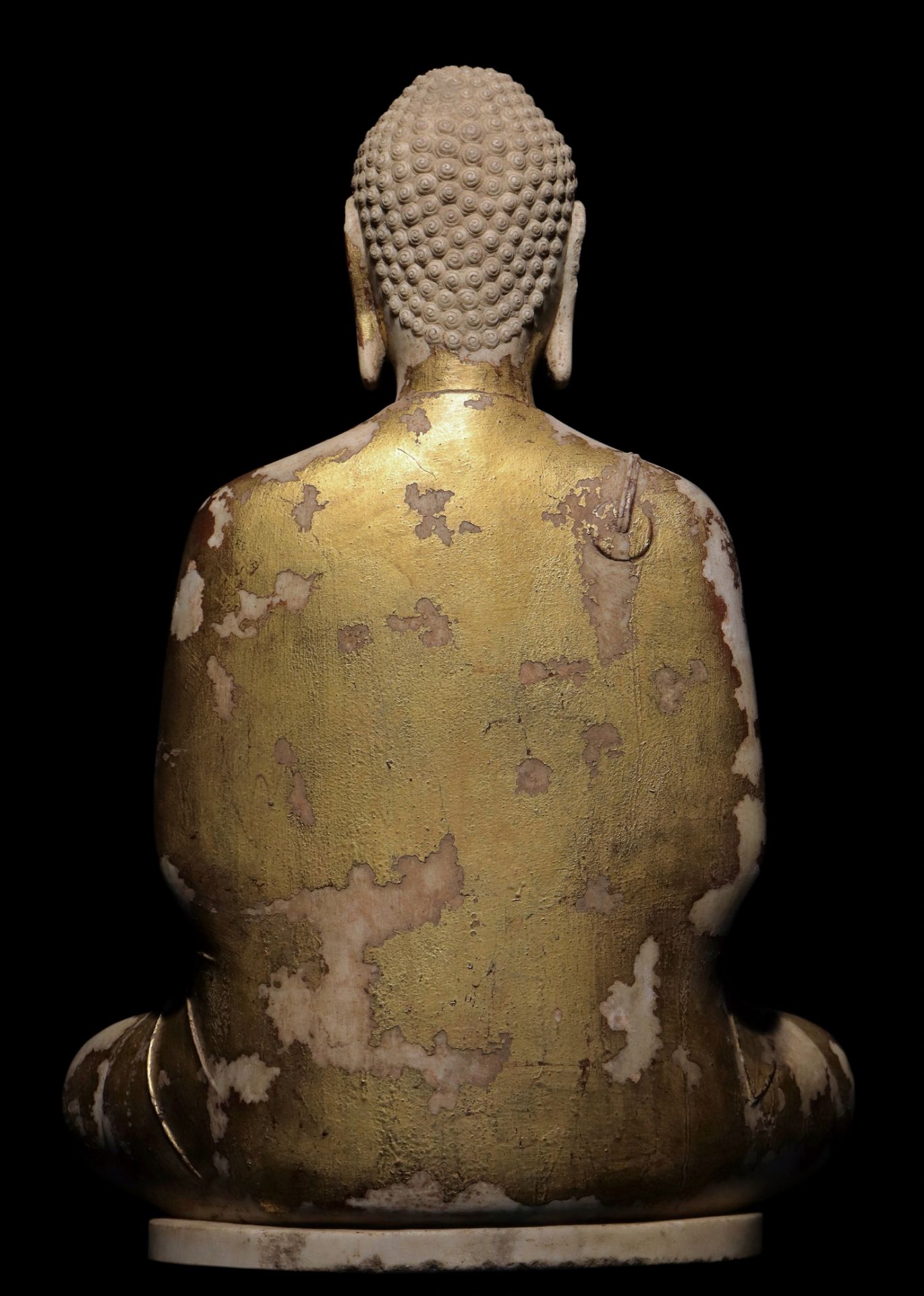 A Chinese stone sculpture, 14TH Century earlier Pr. Collection of NARA private gallary. - Image 8 of 9