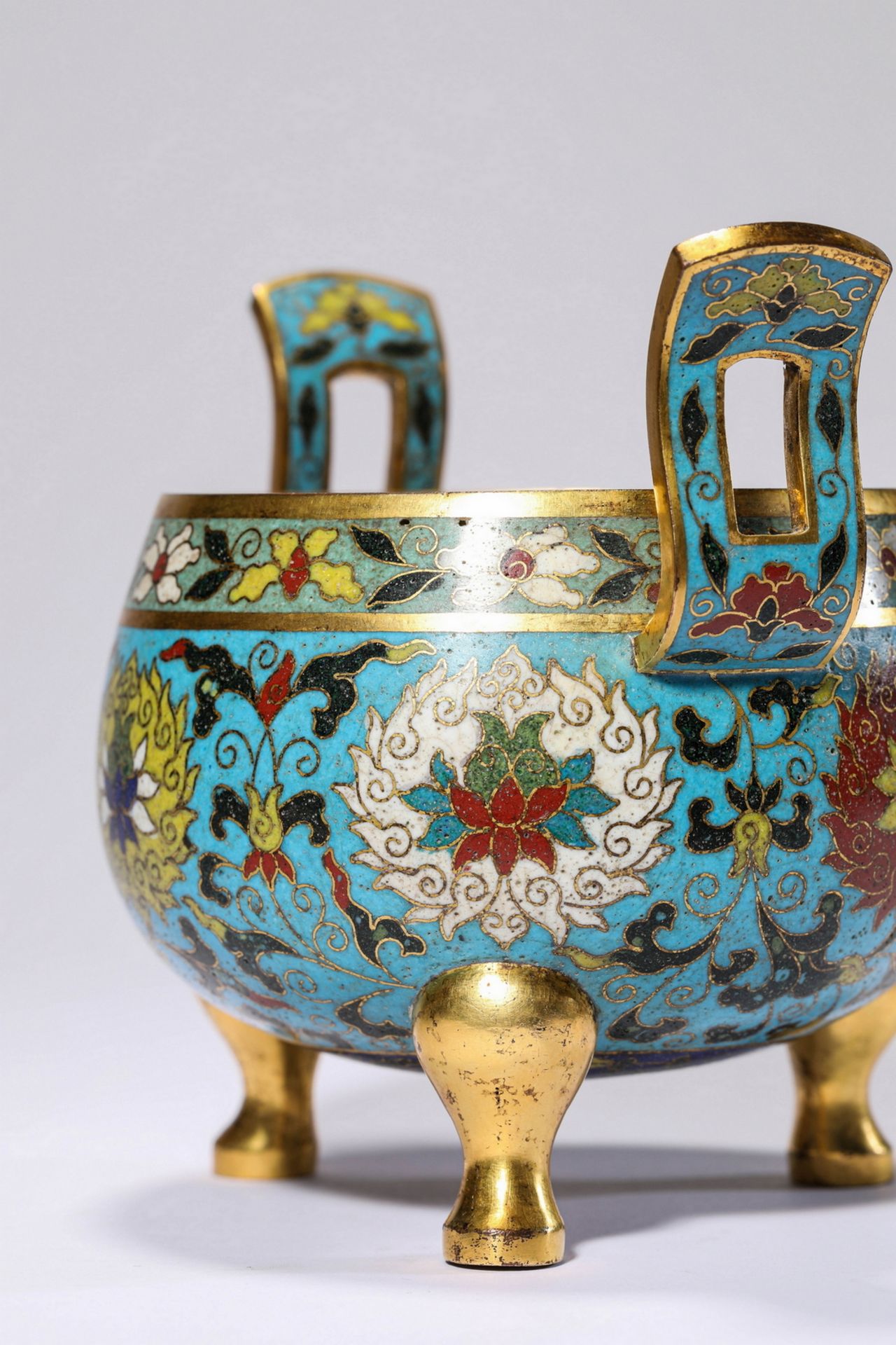 FINE CHINESE CLOISONNE, 17TH/18TH Century Pr.  Collection of NARA private gallary.  - Bild 6 aus 7