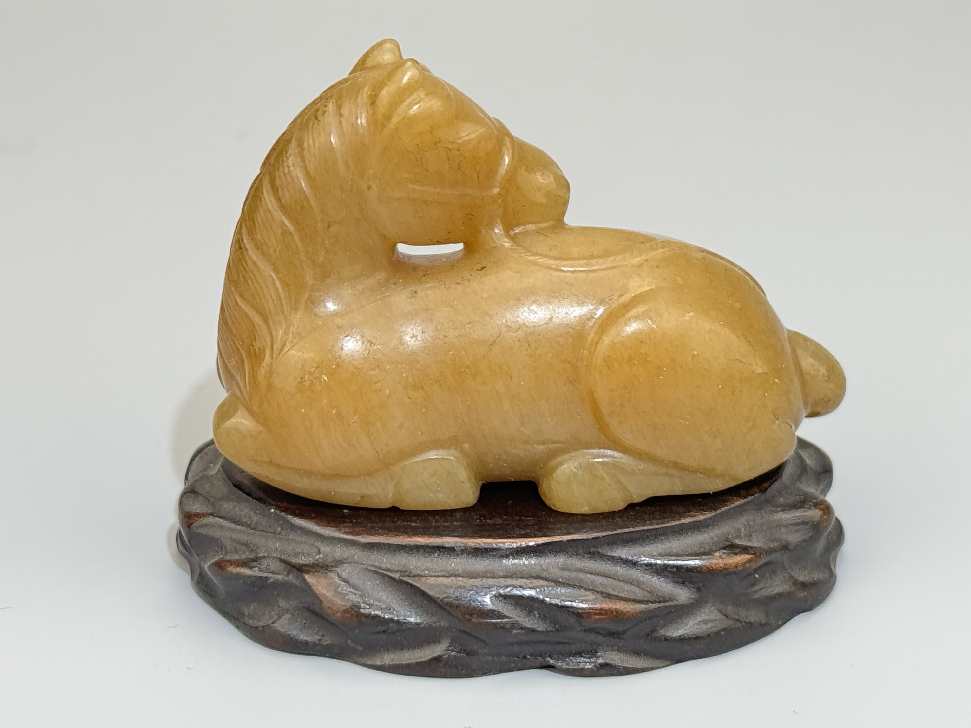 A Chinese jade ornament, 13TH/16TH Century Pr.Collection of NARA private gallary.  - Image 3 of 11