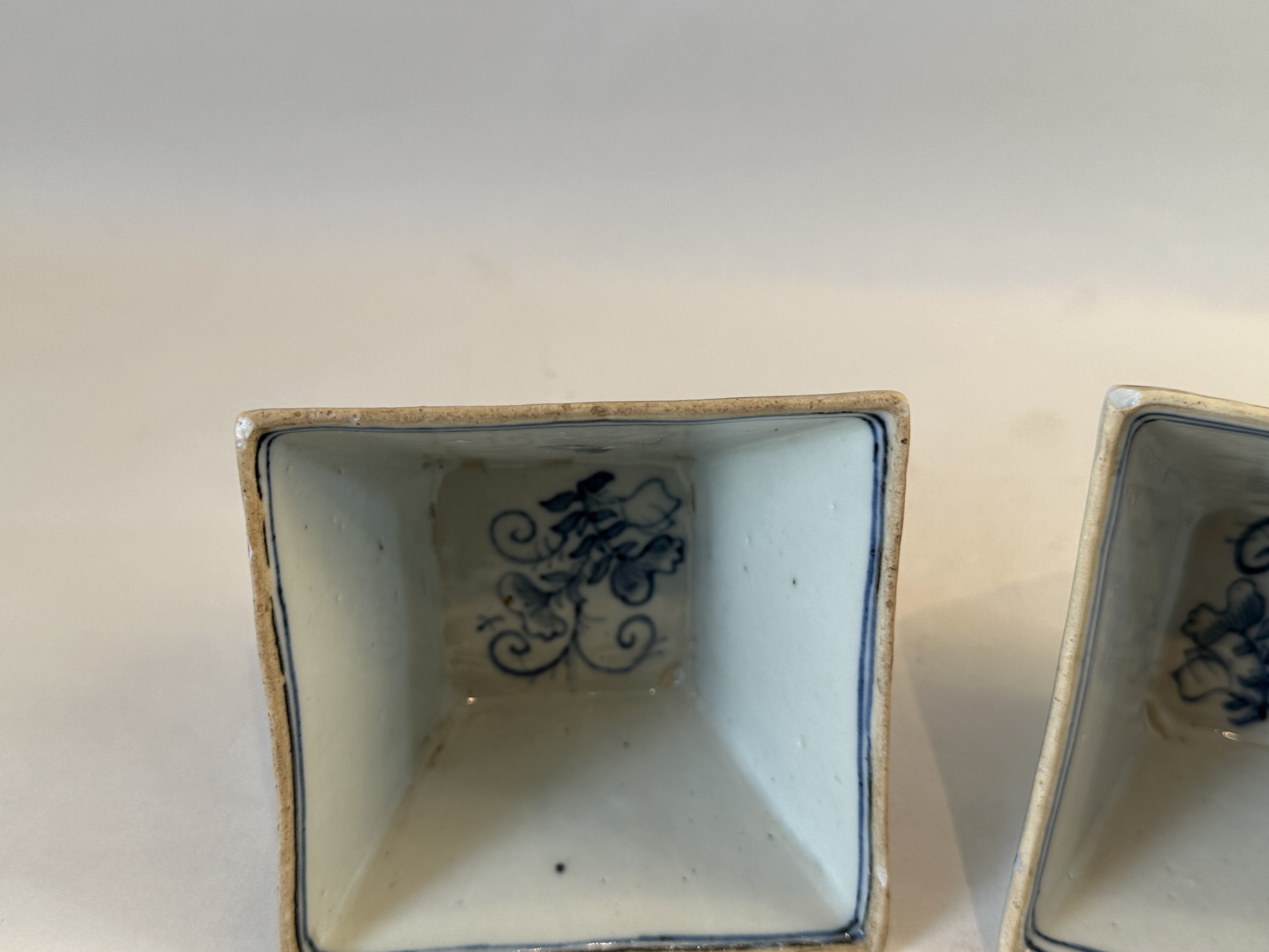 A Chinese blue&white cup, 17TH/18TH Century Pr. - Image 10 of 14