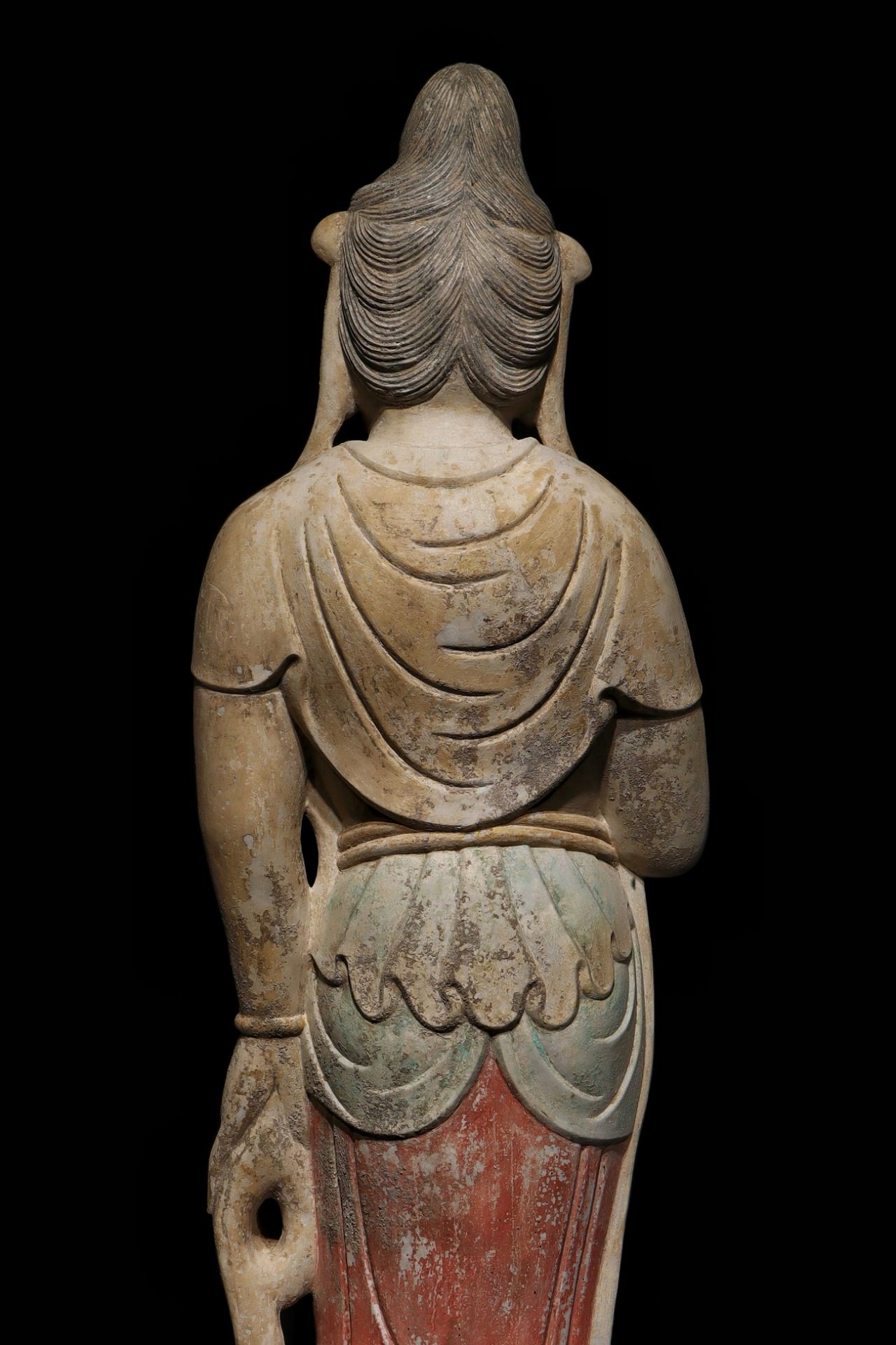 A Chinese stone sculpture, 14TH Century earlier Pr. Collection of NARA private gallary. - Bild 8 aus 9