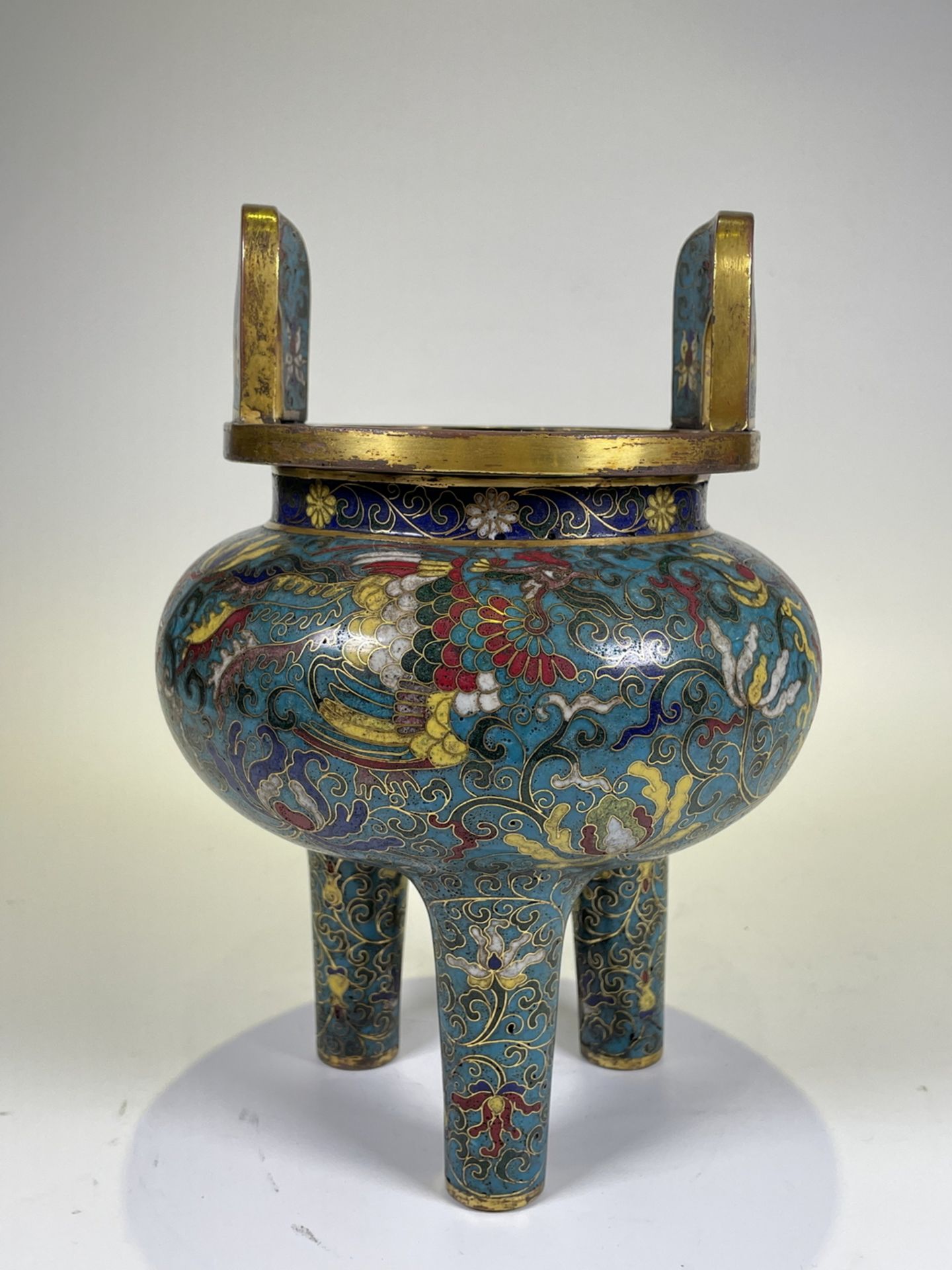 FINE CHINESE CLOISONNE, 17TH/18TH Century Pr.  Collection of NARA private gallary. 