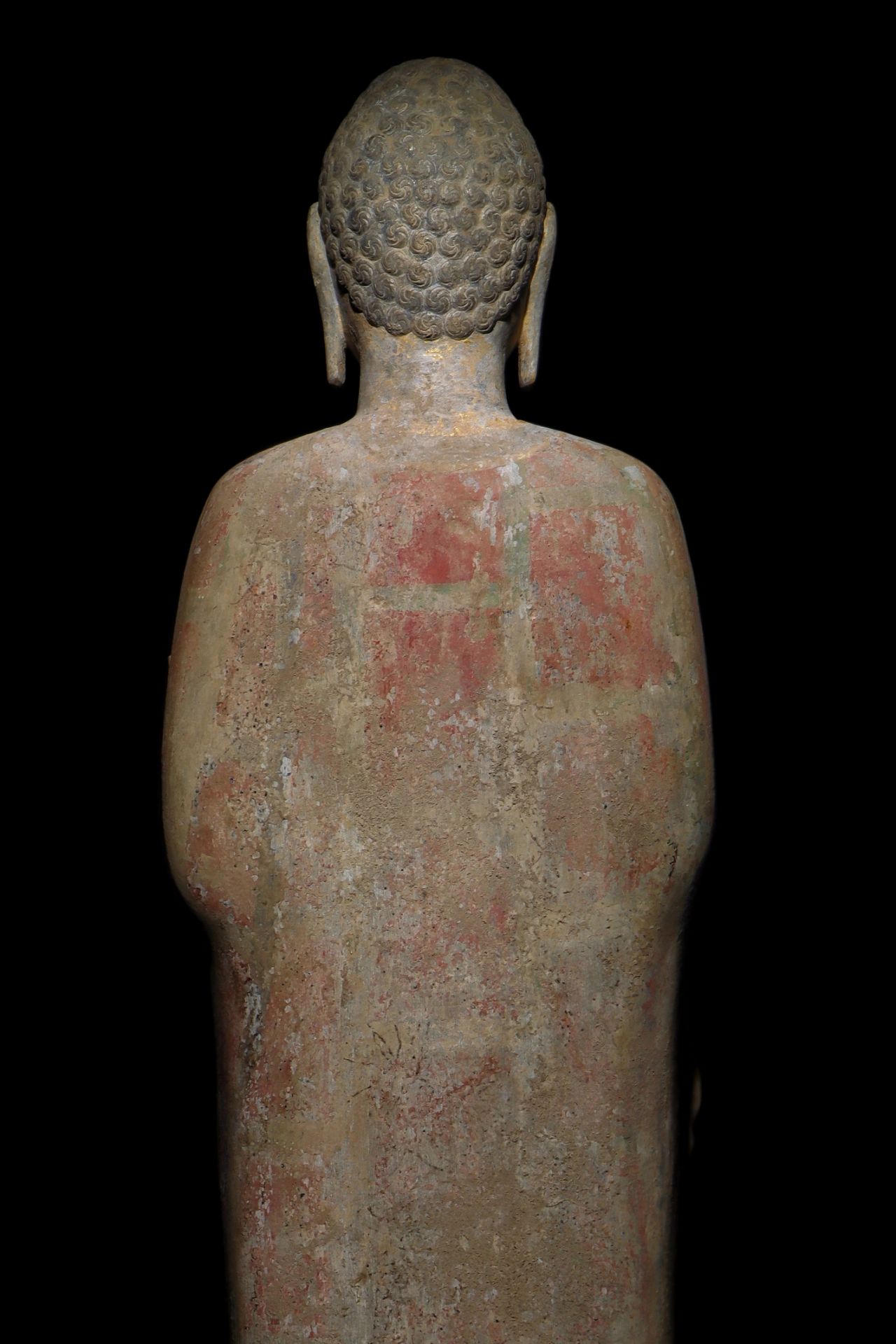 A Chinese stone sculpture, 14TH Century earlier Pr. Collection of NARA private gallary. - Image 9 of 9