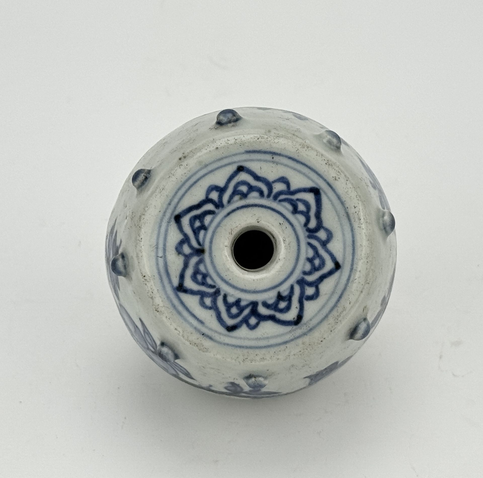 A Chinese Blue&White ornament, 16TH/17TH Century Pr. - Bild 3 aus 4