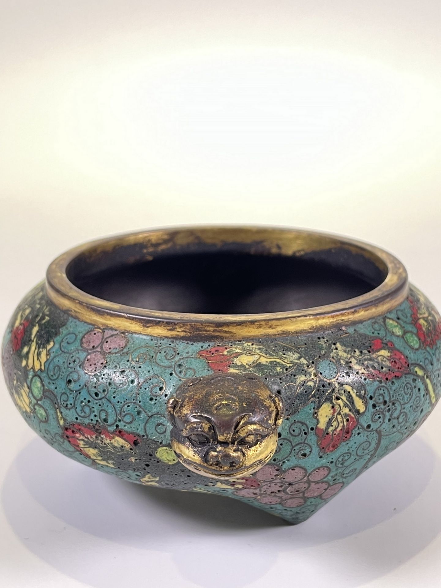 FINE CHINESE CLOISONNE, 17TH/18TH Century Pr.  Collection of NARA private gallary.  - Bild 7 aus 9