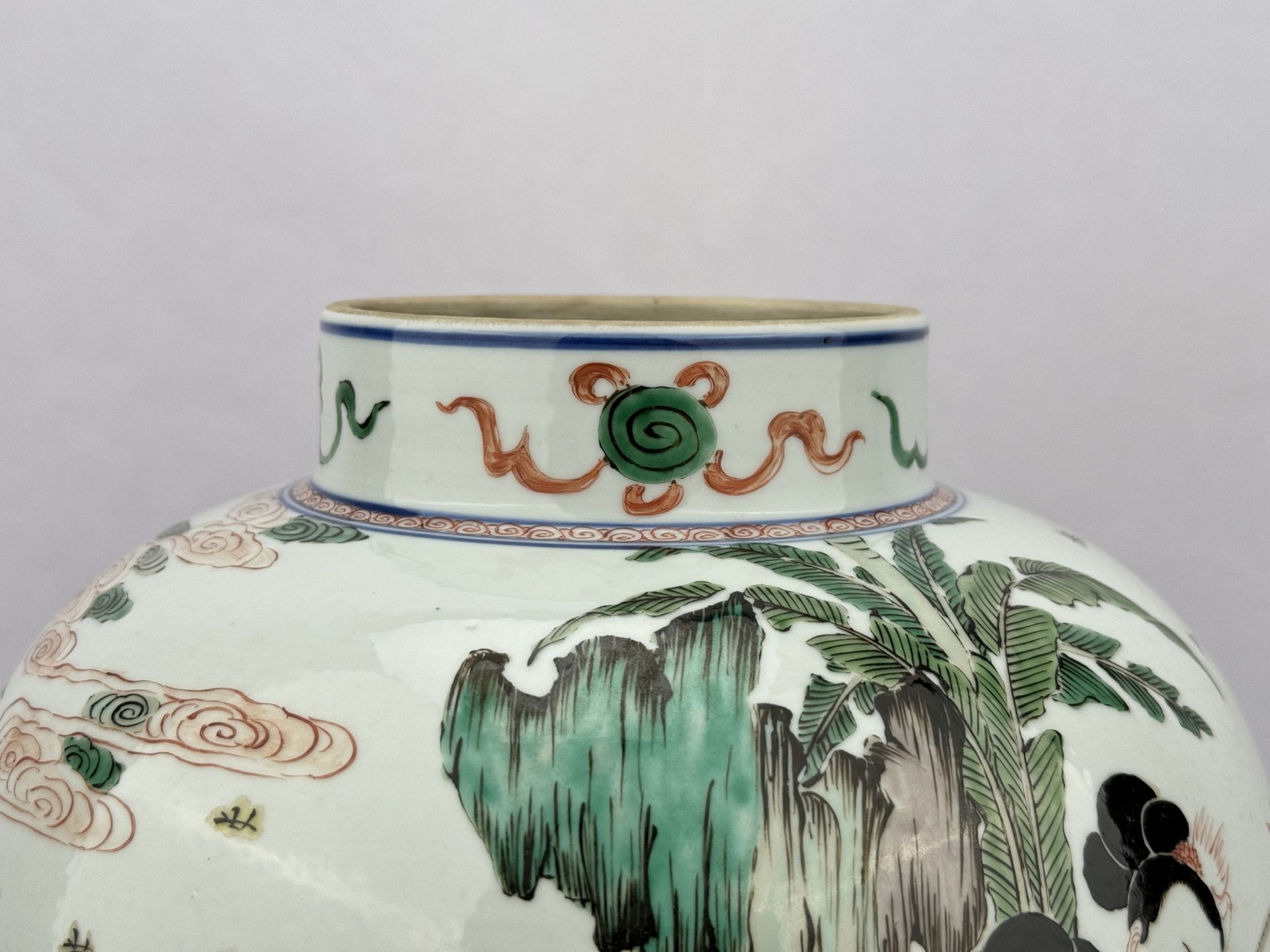 A Chinese Blue&White vase, 17TH/18TH Century Pr. - Bild 9 aus 12