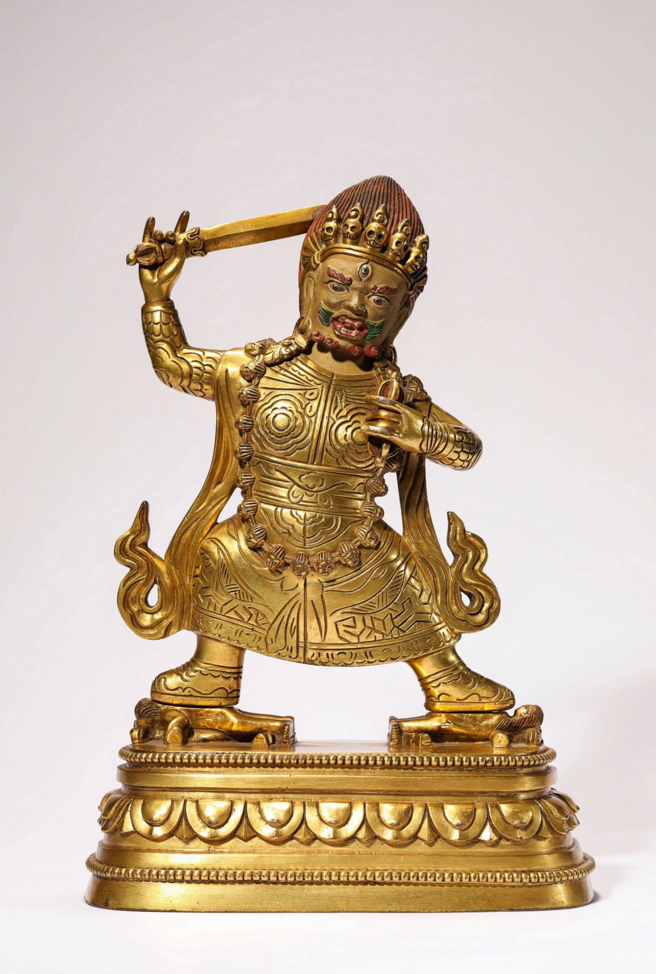 A Chinese bronze figure, 16TH/17TH Century Pr.Collection of NARA private gallary. 