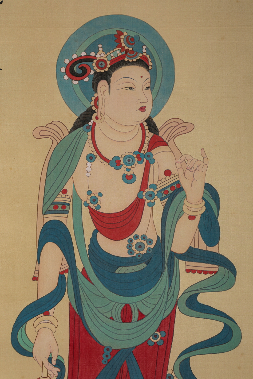 A Chinese hand painting, 19TH/20TH Century Pr. - Image 3 of 5