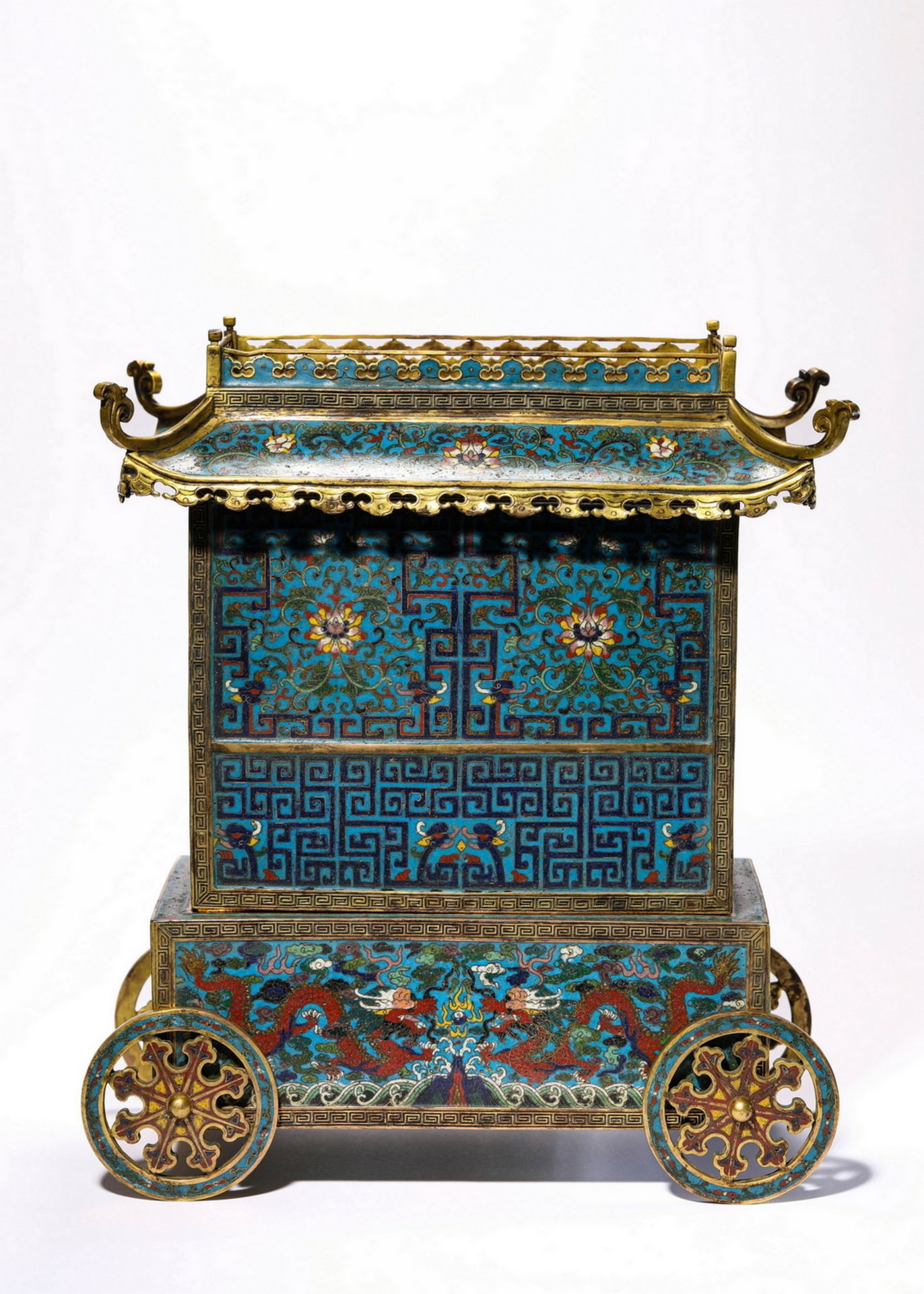 FINE CHINESE CLOISONNE, 17TH/18TH Century Pr.  Collection of NARA private gallary. 