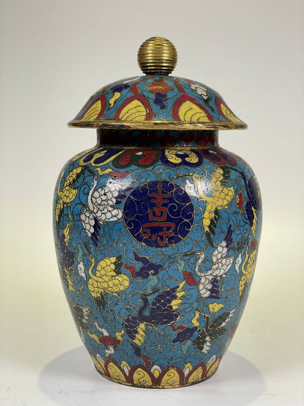 FINE CHINESE CLOISONNE, 17TH/21TH Century Pr.  Collection of NARA private gallary. - Image 2 of 10