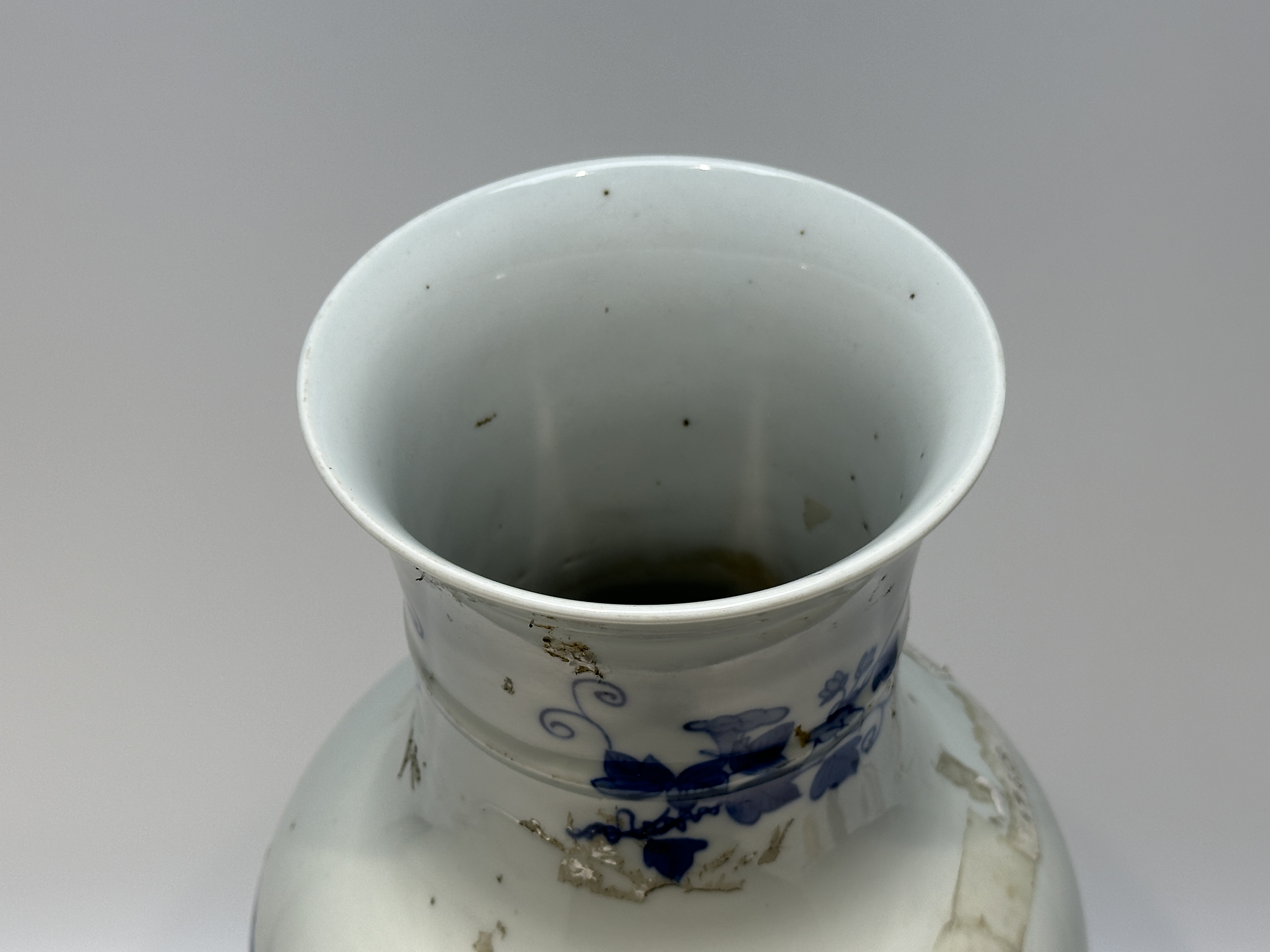 A Chinese Blue&White vase, 17TH/18TH Century Pr.  - Image 10 of 20