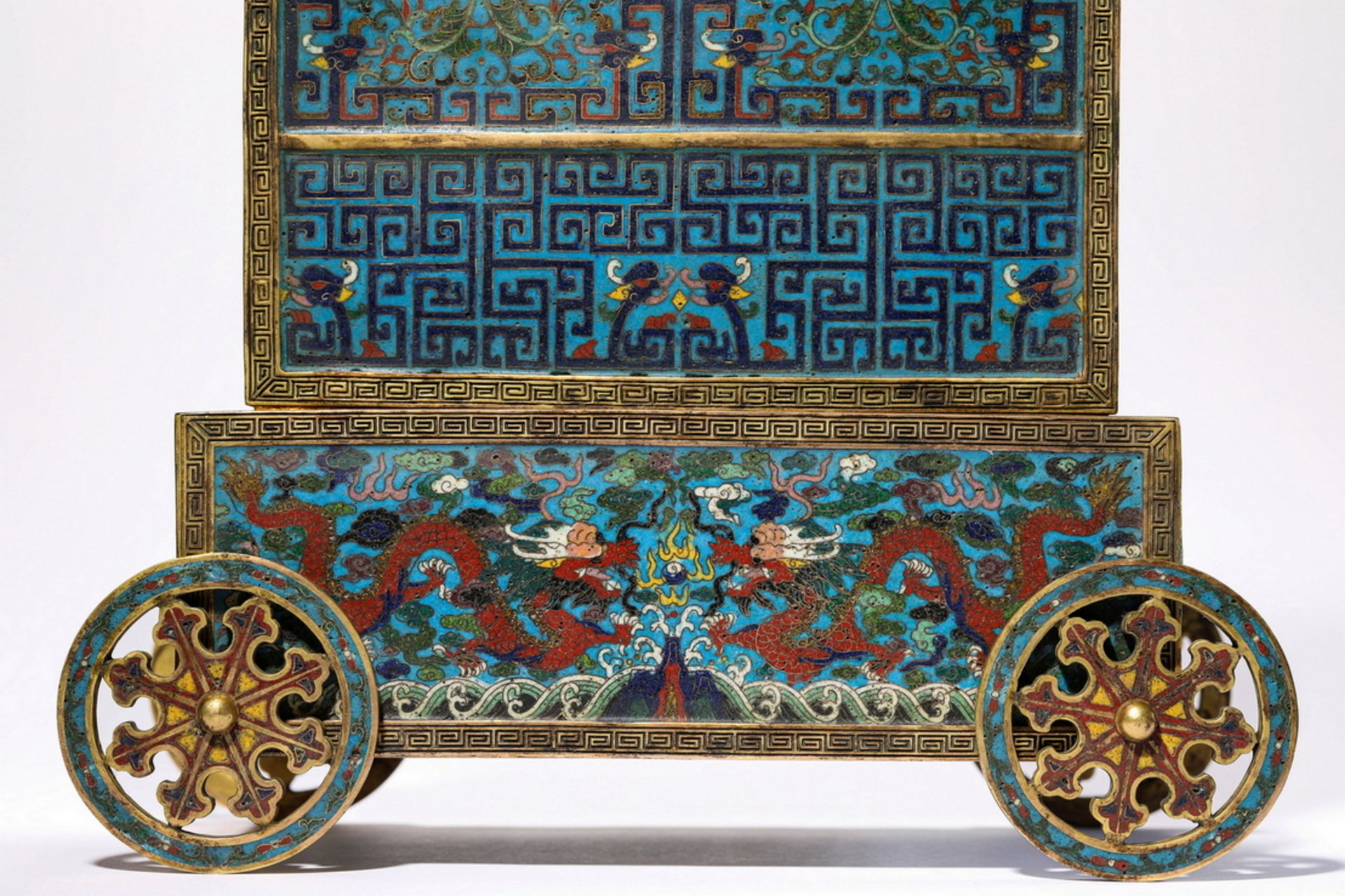 FINE CHINESE CLOISONNE, 17TH/18TH Century Pr.  Collection of NARA private gallary.  - Bild 3 aus 7