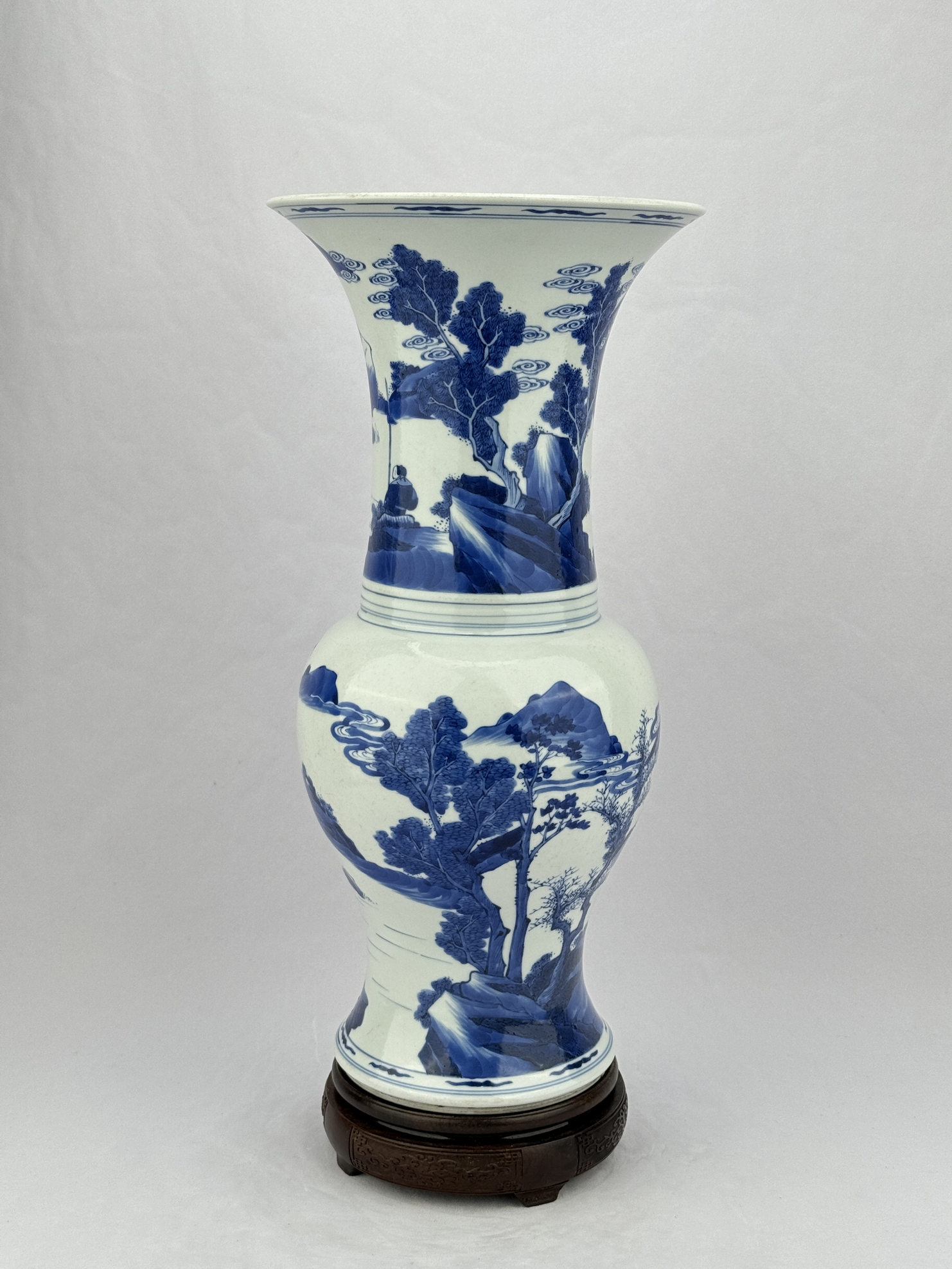 A Chinese Blue&White vase, 17TH/18TH Century Pr. - Image 2 of 11