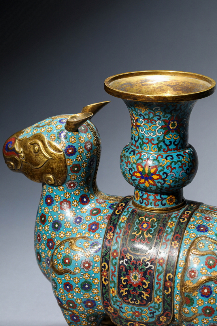 FINE CHINESE CLOISONNE, 17TH/18TH Century Pr.  Collection of NARA private gallary.  - Image 2 of 7