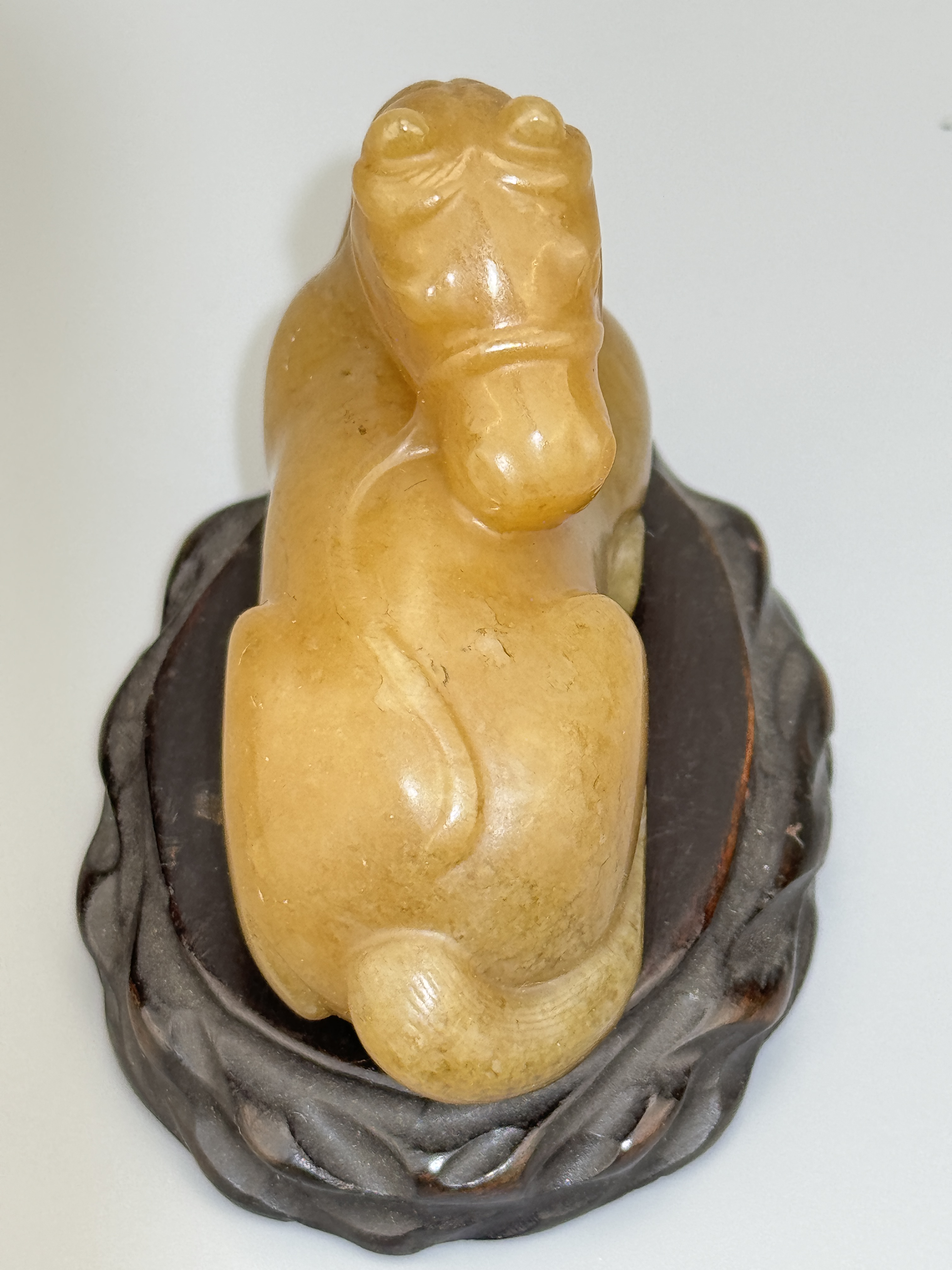 A Chinese jade ornament, 13TH/16TH Century Pr.Collection of NARA private gallary.  - Image 6 of 11
