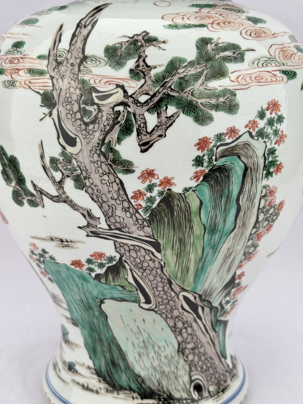 A Chinese Blue&White vase, 17TH/18TH Century Pr. - Image 7 of 12