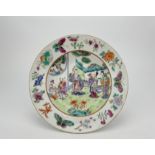 A Chinese Famille Rose dish, 17TH/18TH Century Pr.