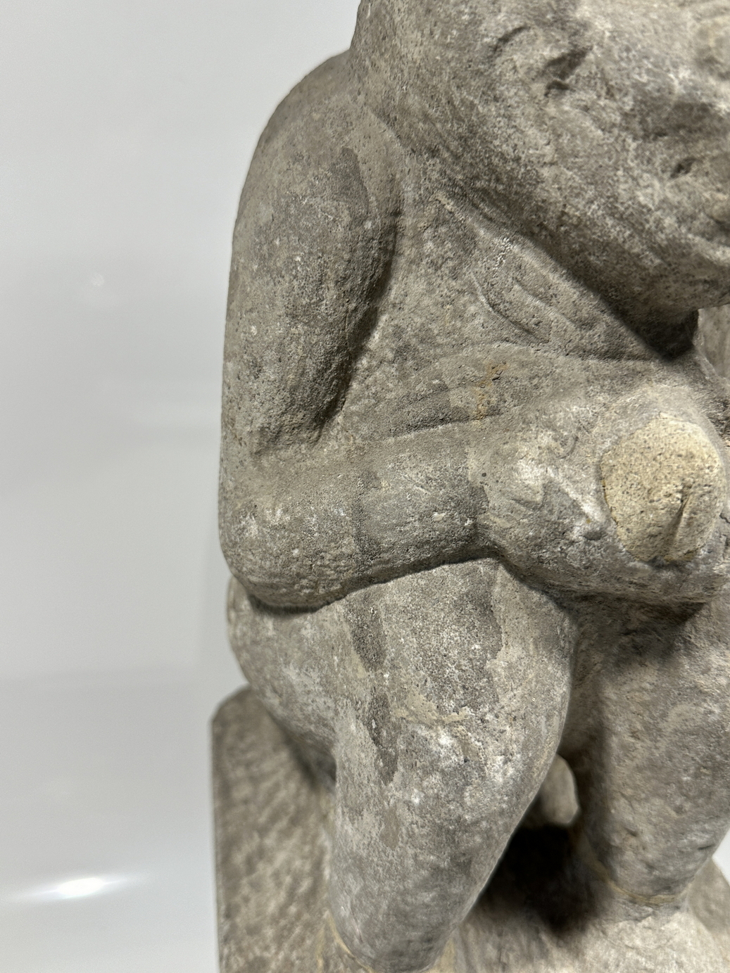 A stone sculpture, 14TH Century Pr. - Image 4 of 14