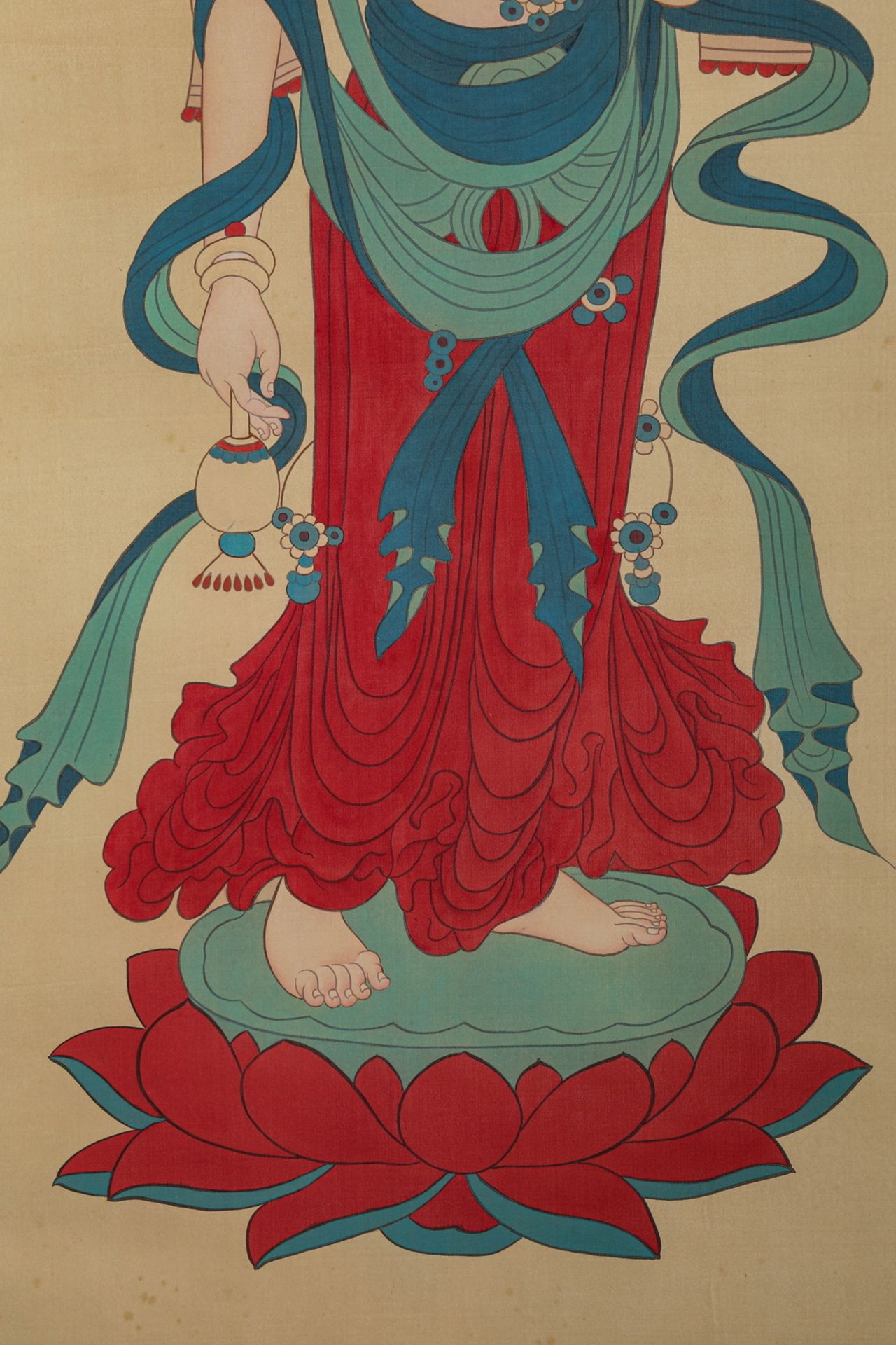 A Chinese hand painting, 19TH/20TH Century Pr. - Bild 5 aus 5