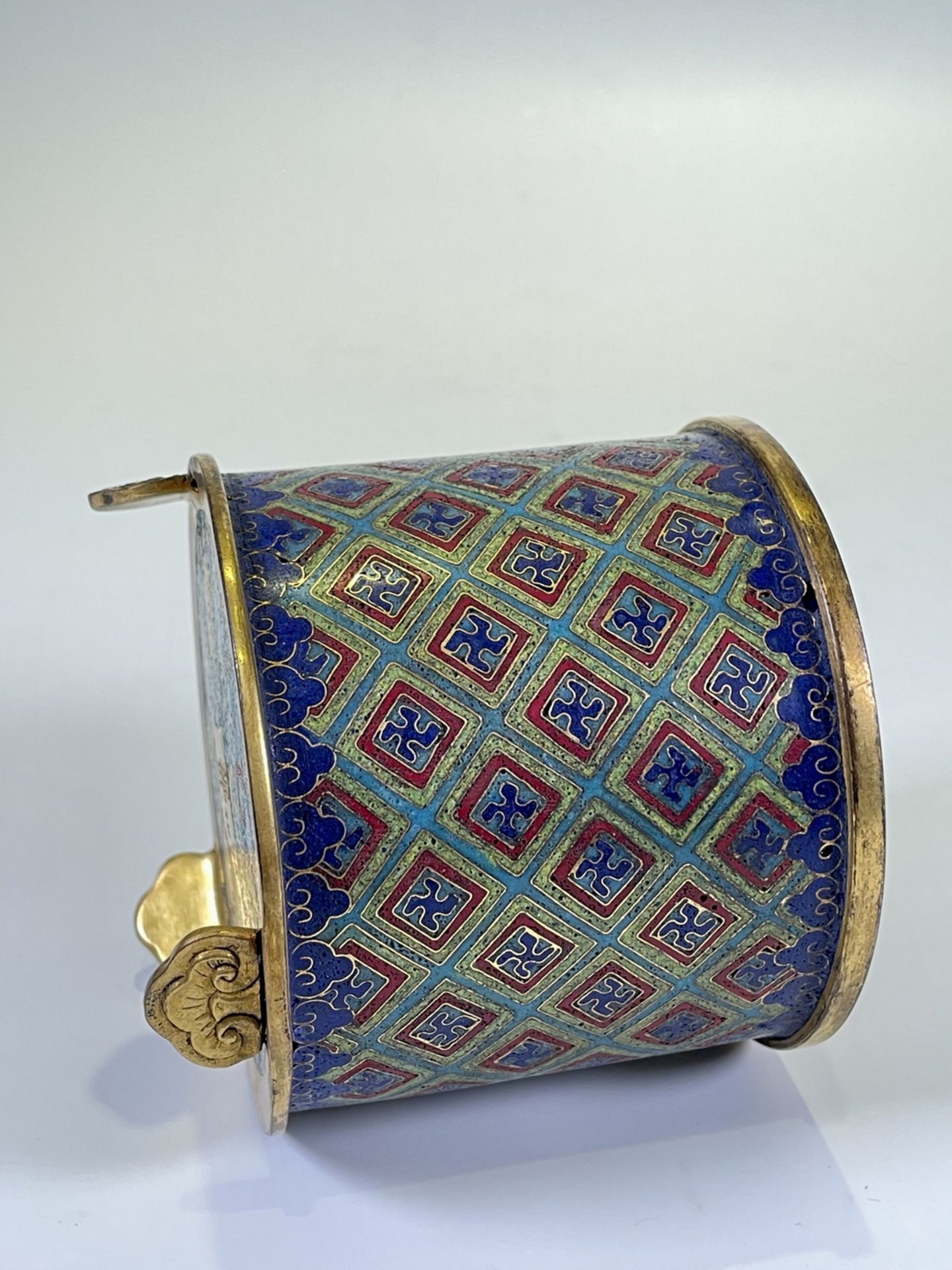 FINE CHINESE CLOISONNE, 18TH/19TH Century Pr. Collection of NARA private gallary.  - Image 7 of 11