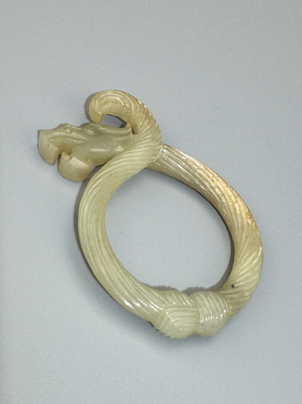 A Chinese jade ornament, 13TH/16TH Century Pr.Collection of NARA private gallary. - Image 7 of 7