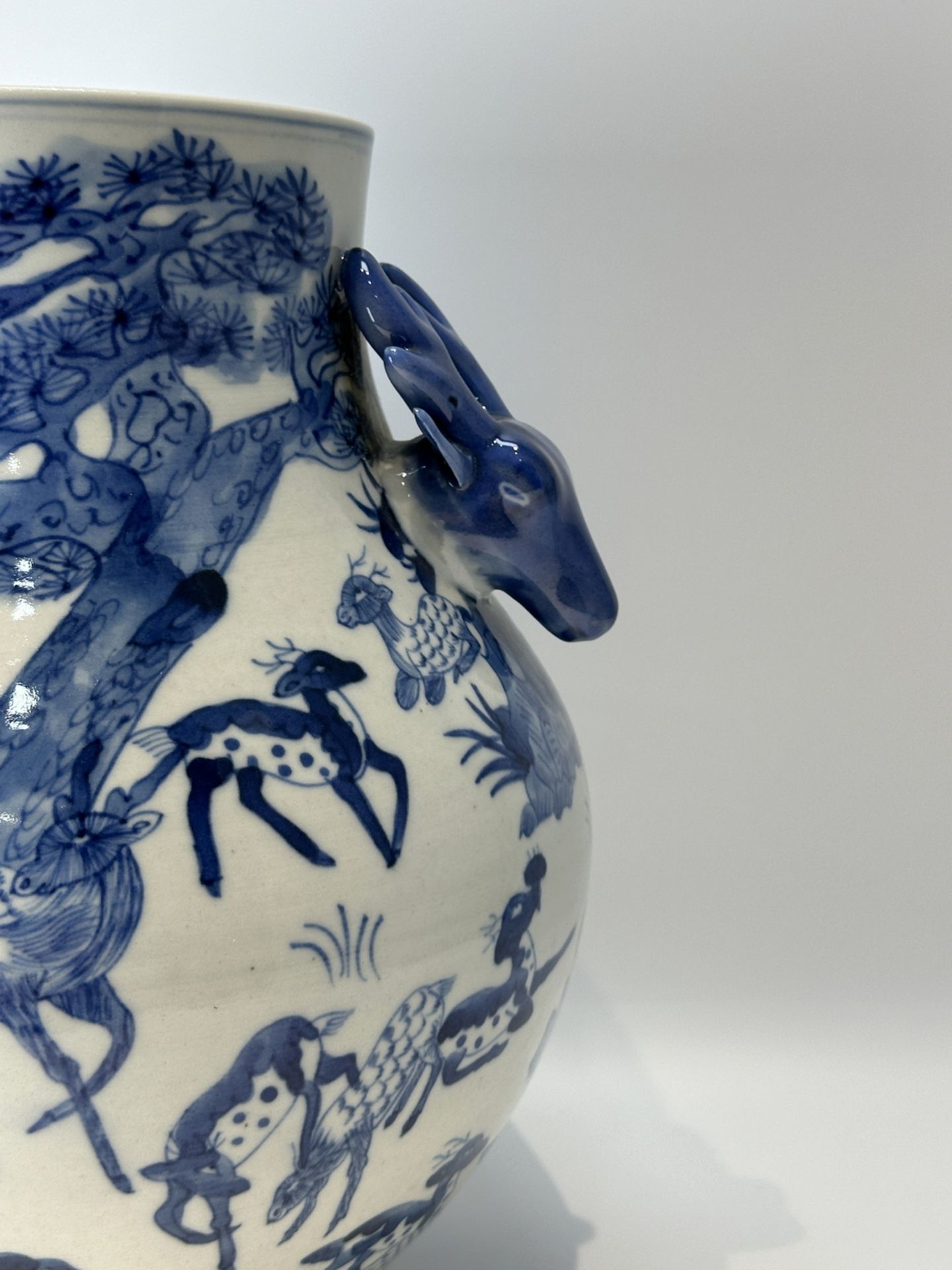 A Chinese Blue&White vase, 19TH/20TH Century Pr.  - Image 3 of 12